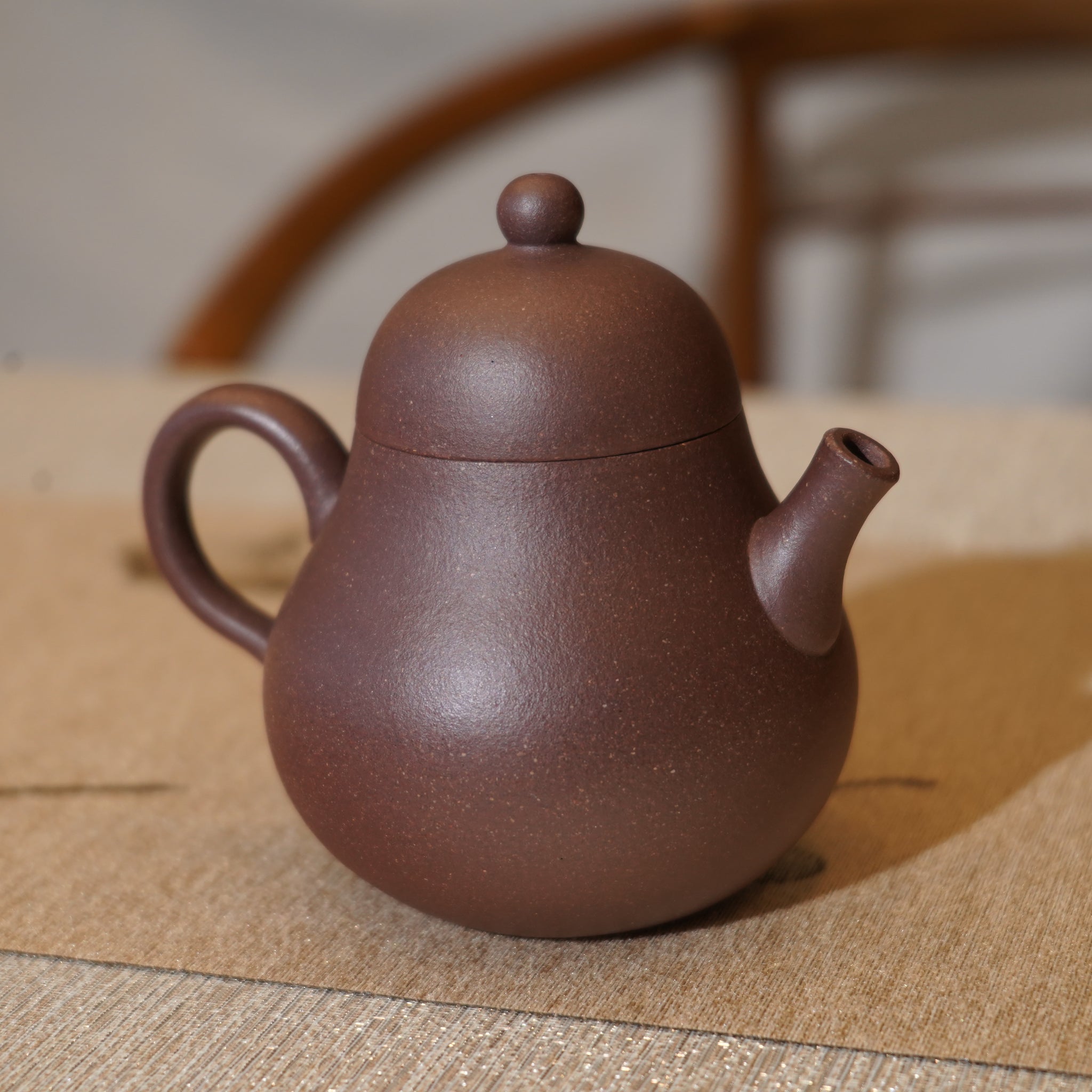 *新品*【梨形】全手工原礦紫泥紫砂茶壺