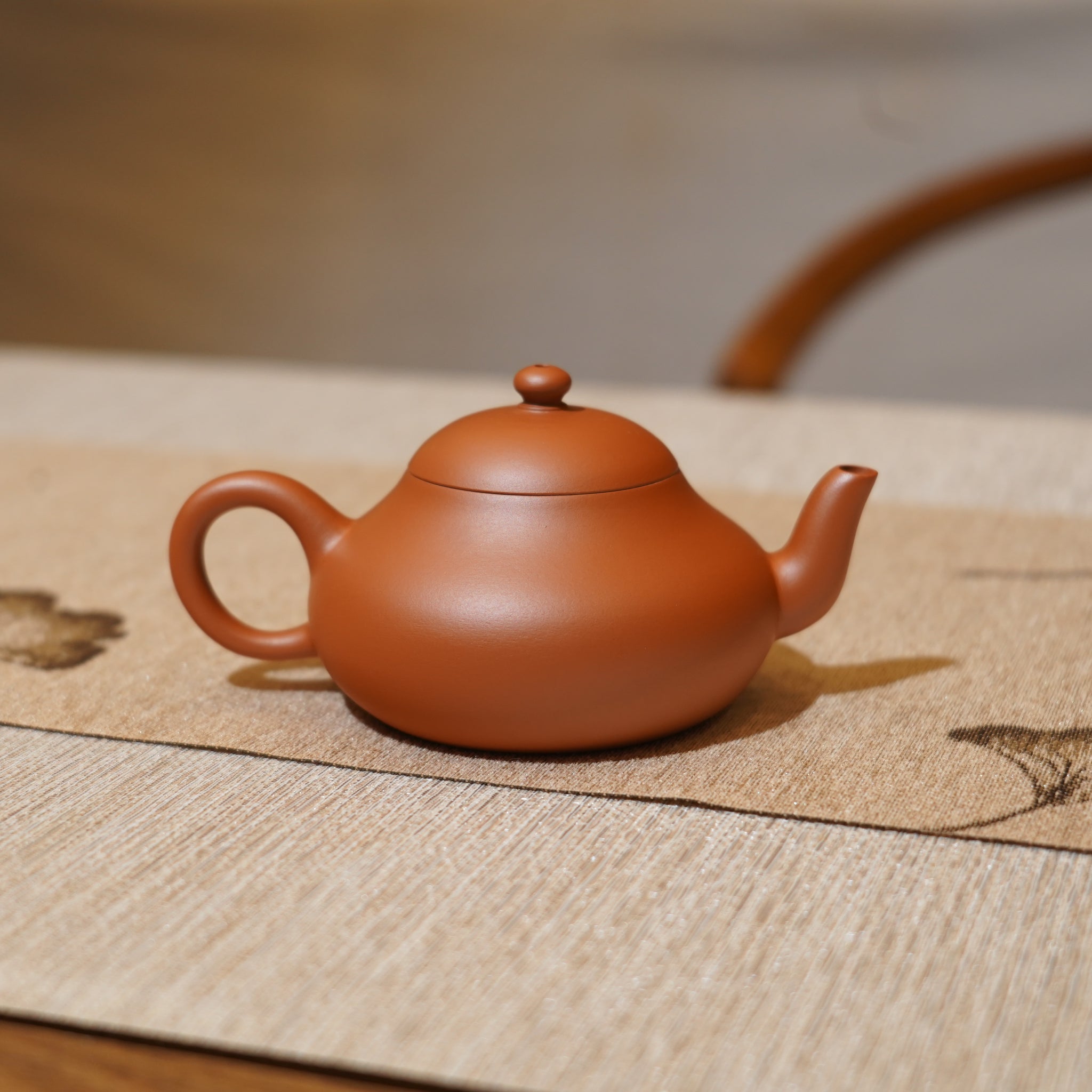 *新品*【矮梨】全手工潮州朱泥手拉茶壺