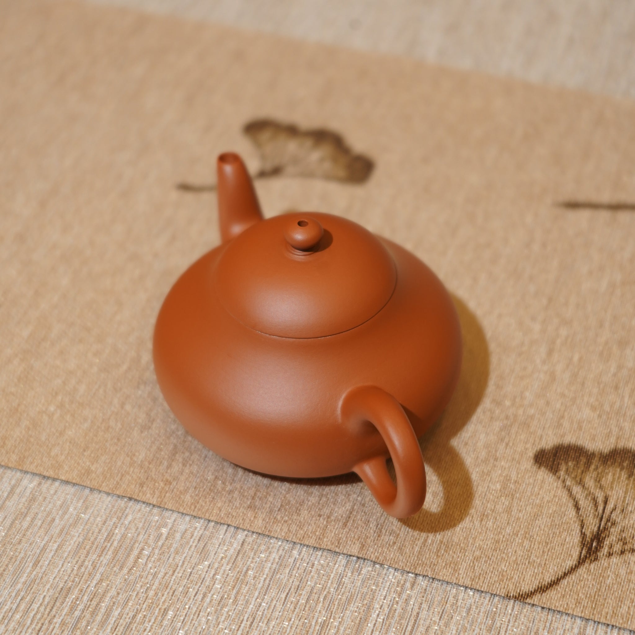 *新品*【矮梨】全手工潮州朱泥手拉茶壺