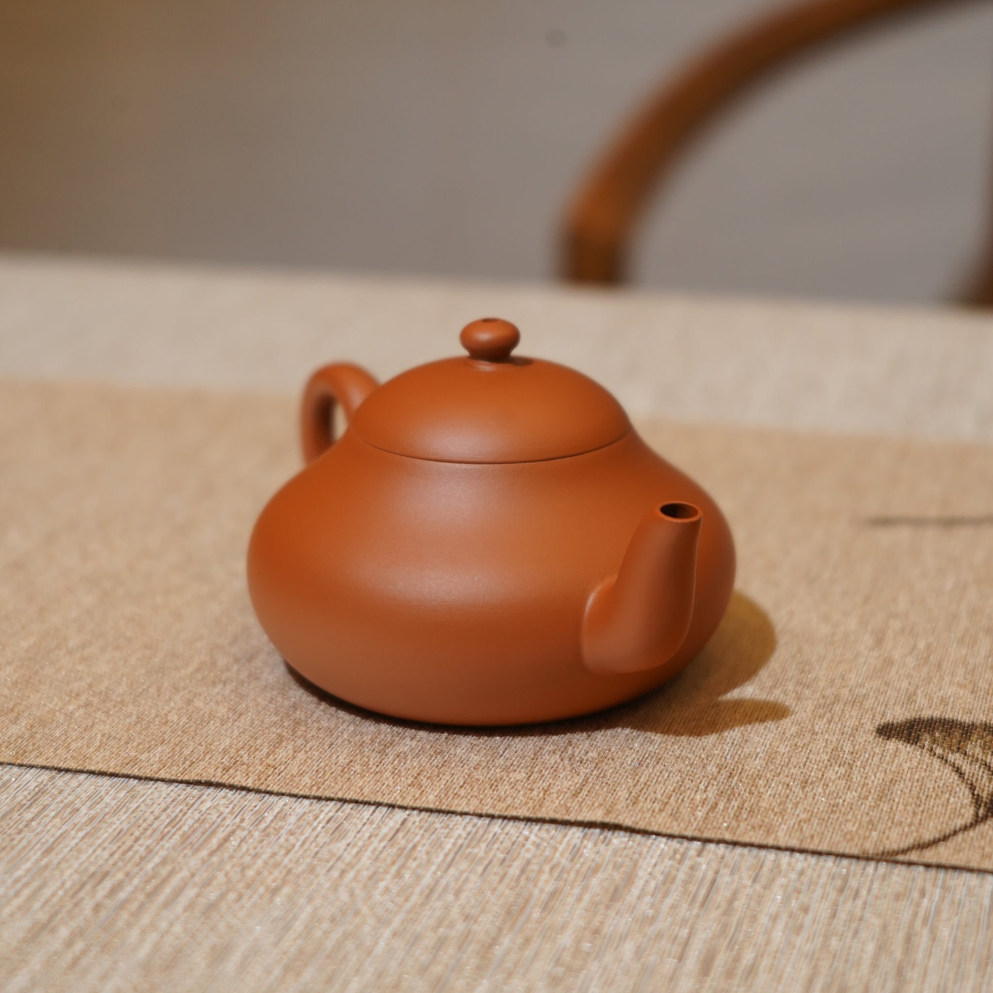 *新品*【矮梨】全手工潮州朱泥手拉茶壺