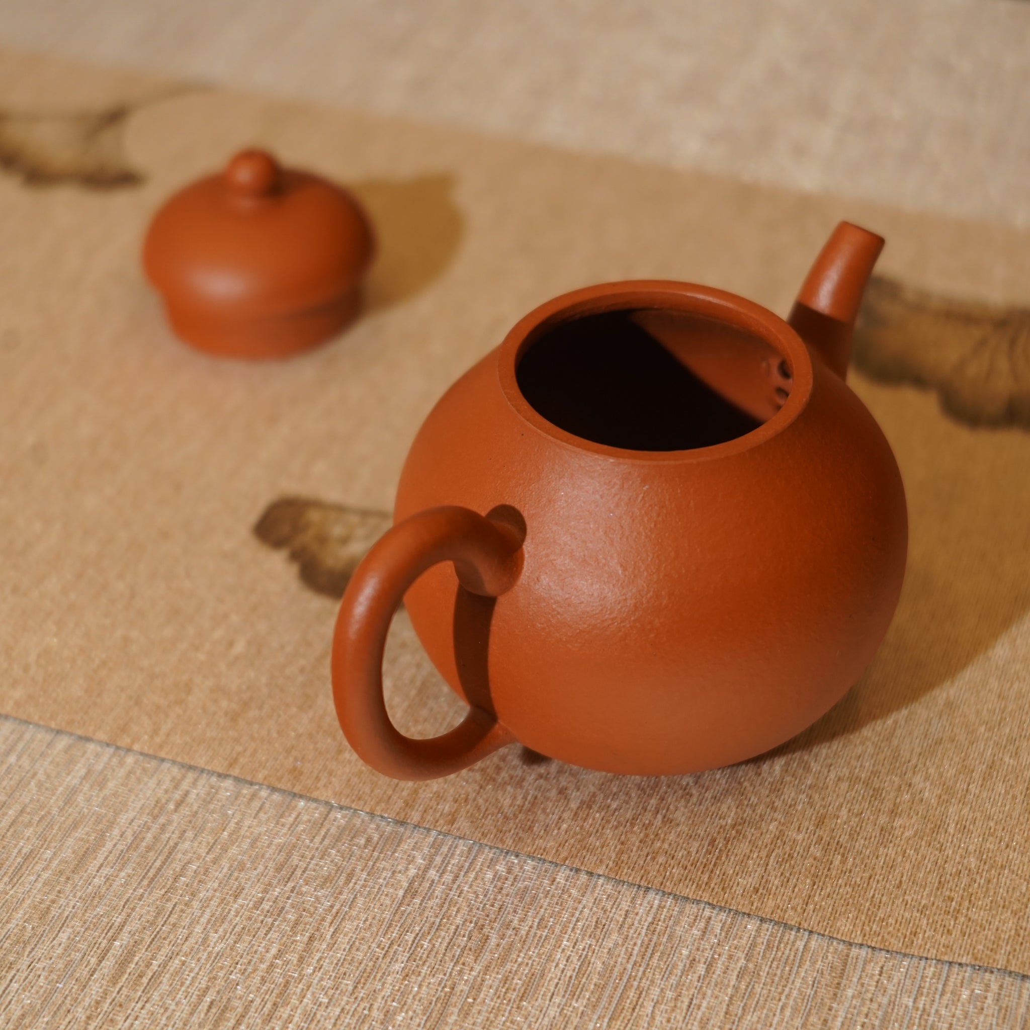 *新品*【鳴梨傳香】全手工原礦朱泥紫砂茶壺