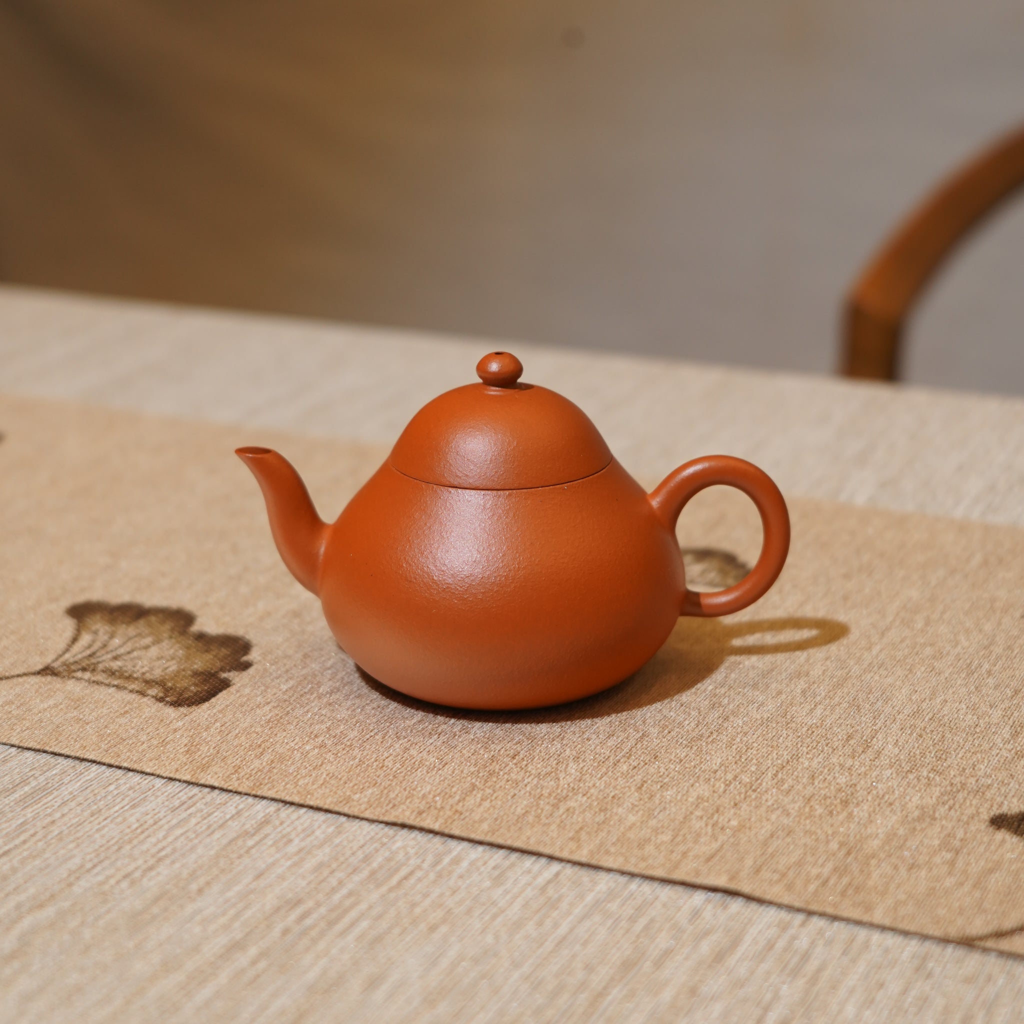 *新品*【梨壺】全手工原礦潮州朱泥手拉茶壺