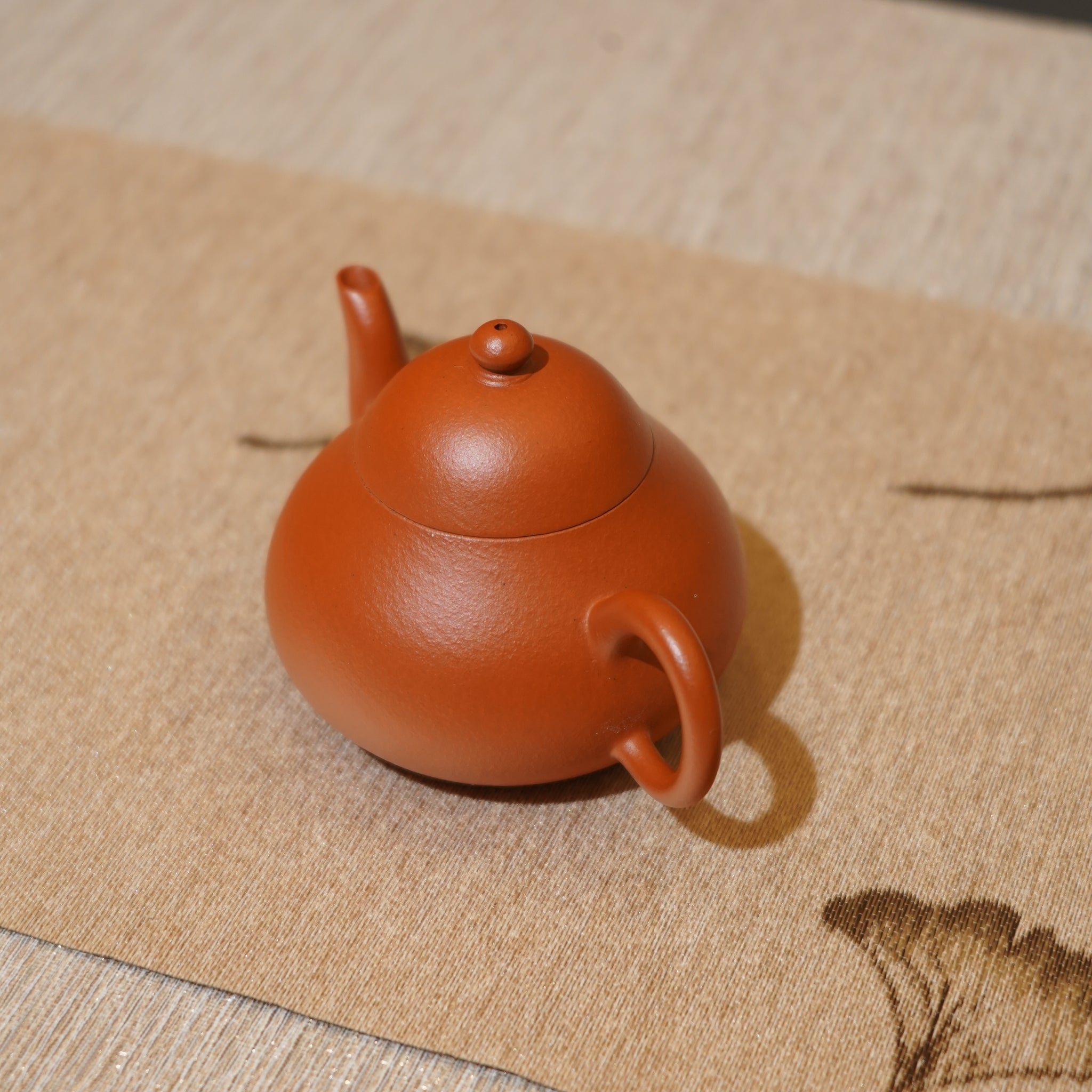 *新品*【梨壺】全手工原礦潮州朱泥手拉茶壺