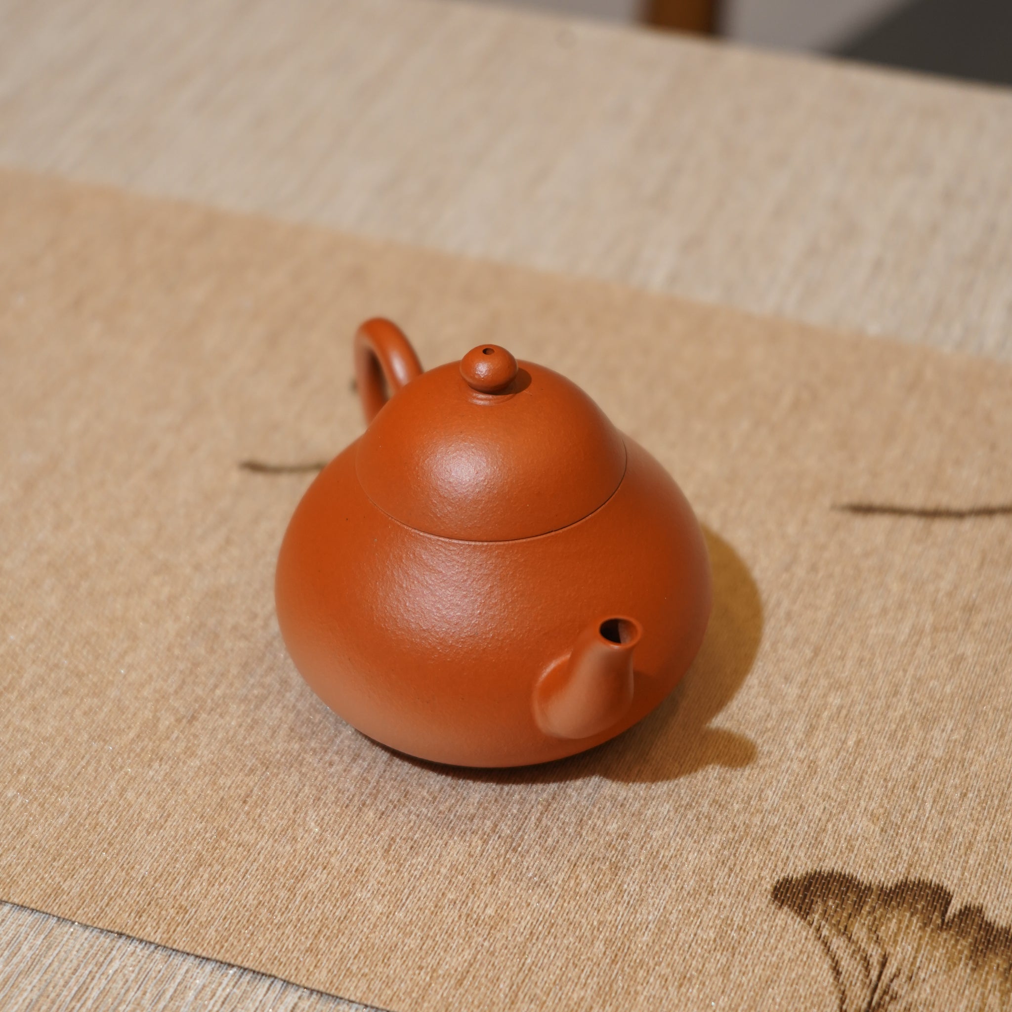 *新品*【梨壺】全手工原礦潮州朱泥手拉茶壺