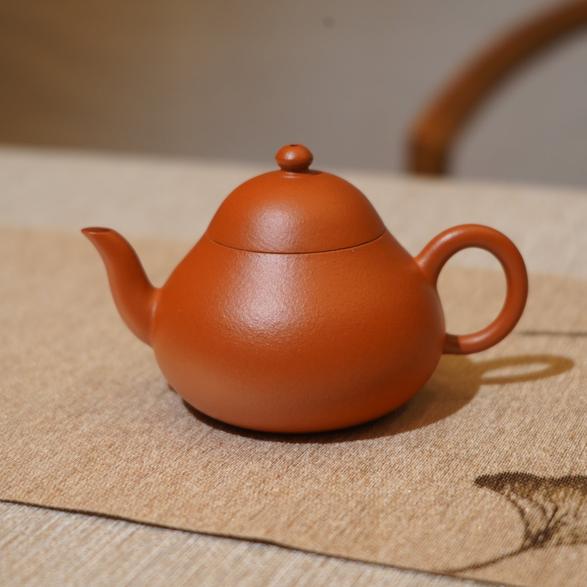 *新品*【梨壺】全手工原礦潮州朱泥手拉茶壺