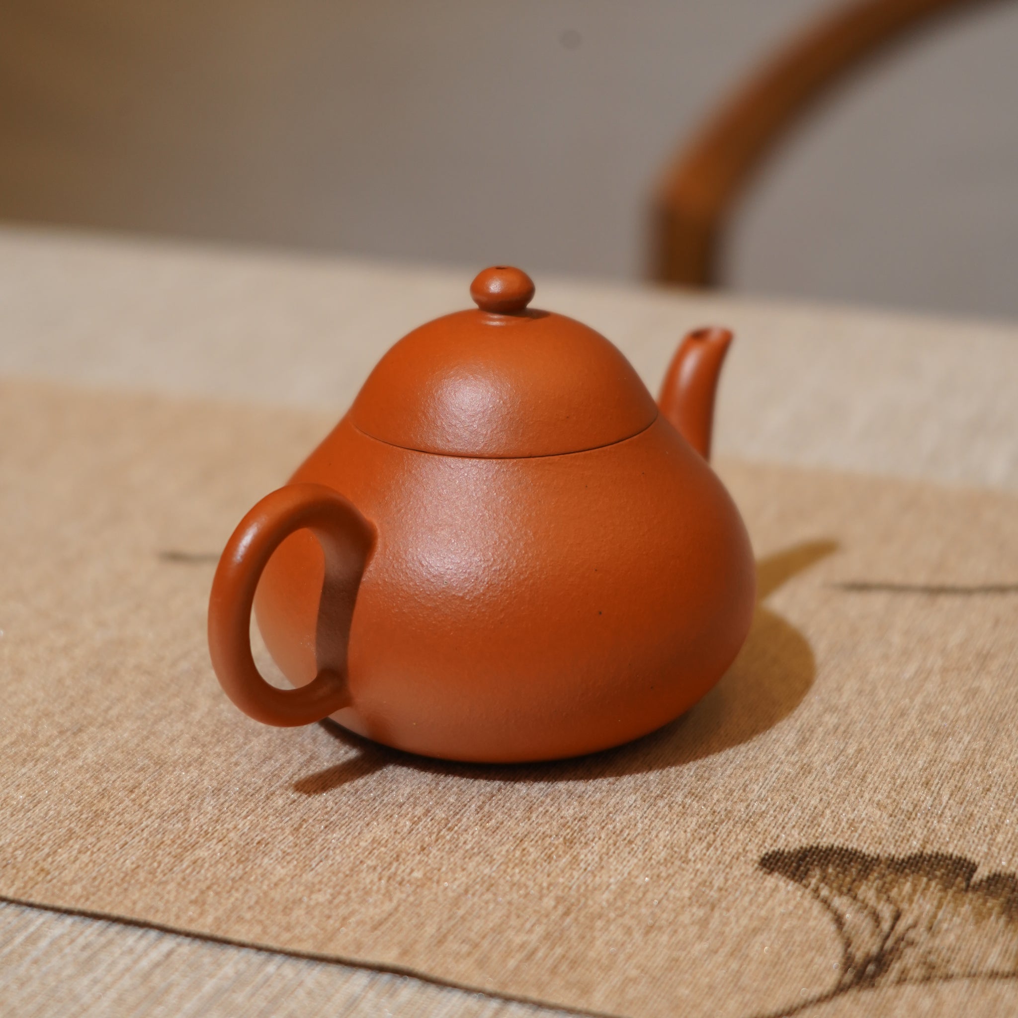 *新品*【梨壺】全手工原礦潮州朱泥手拉茶壺