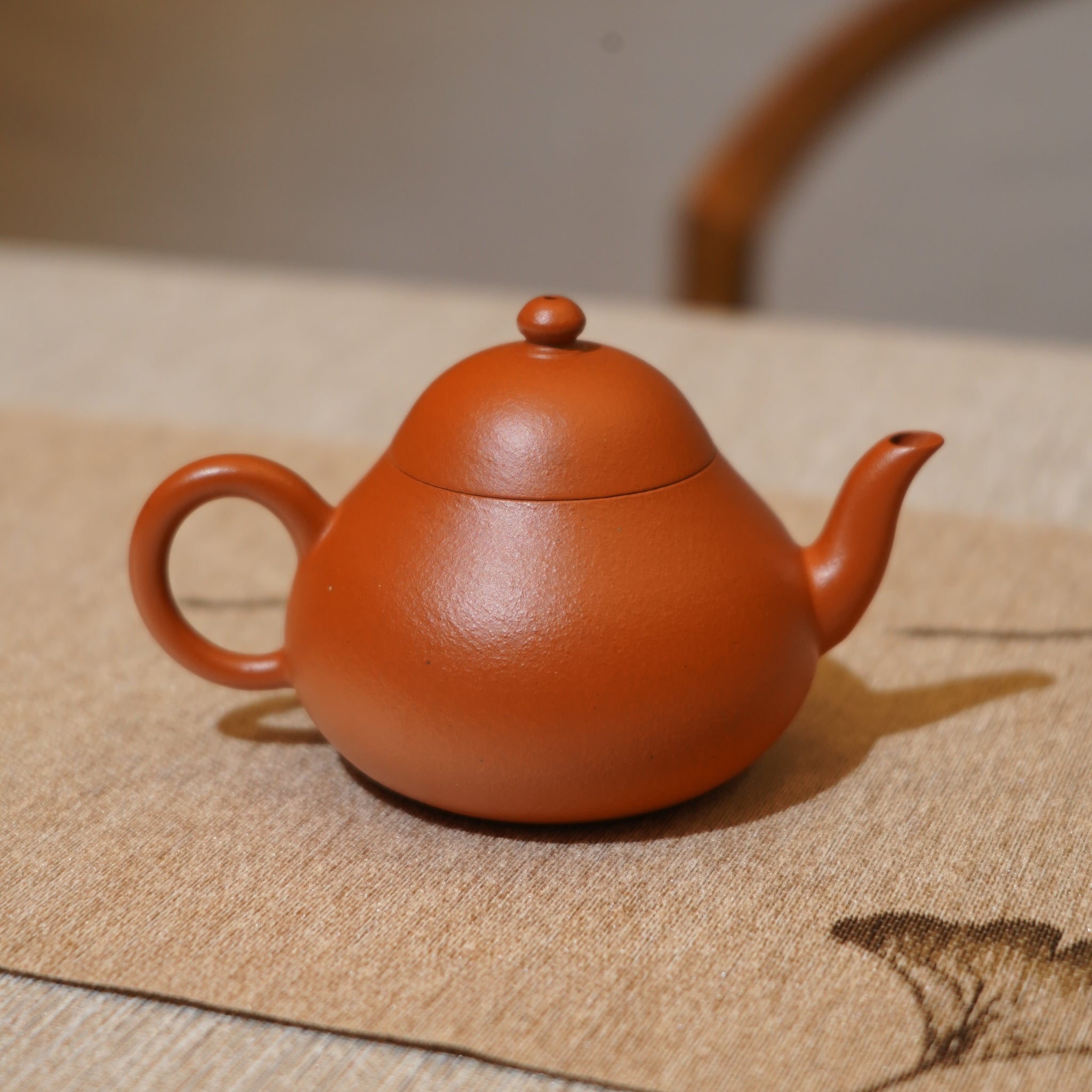 *新品*【梨壺】全手工原礦潮州朱泥手拉茶壺