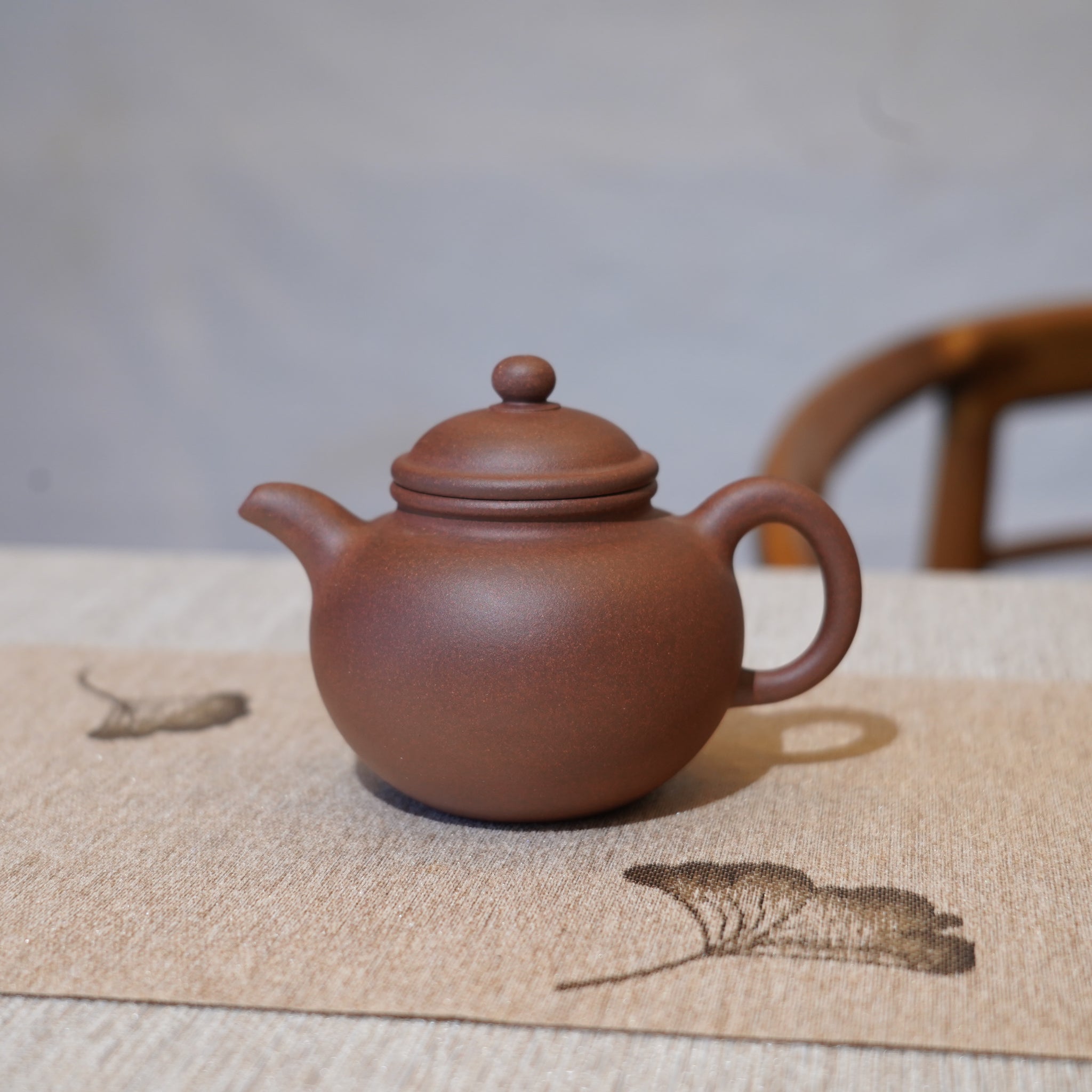 *新品*【壽珍掇球】全手工原礦紫泥紫砂茶壺