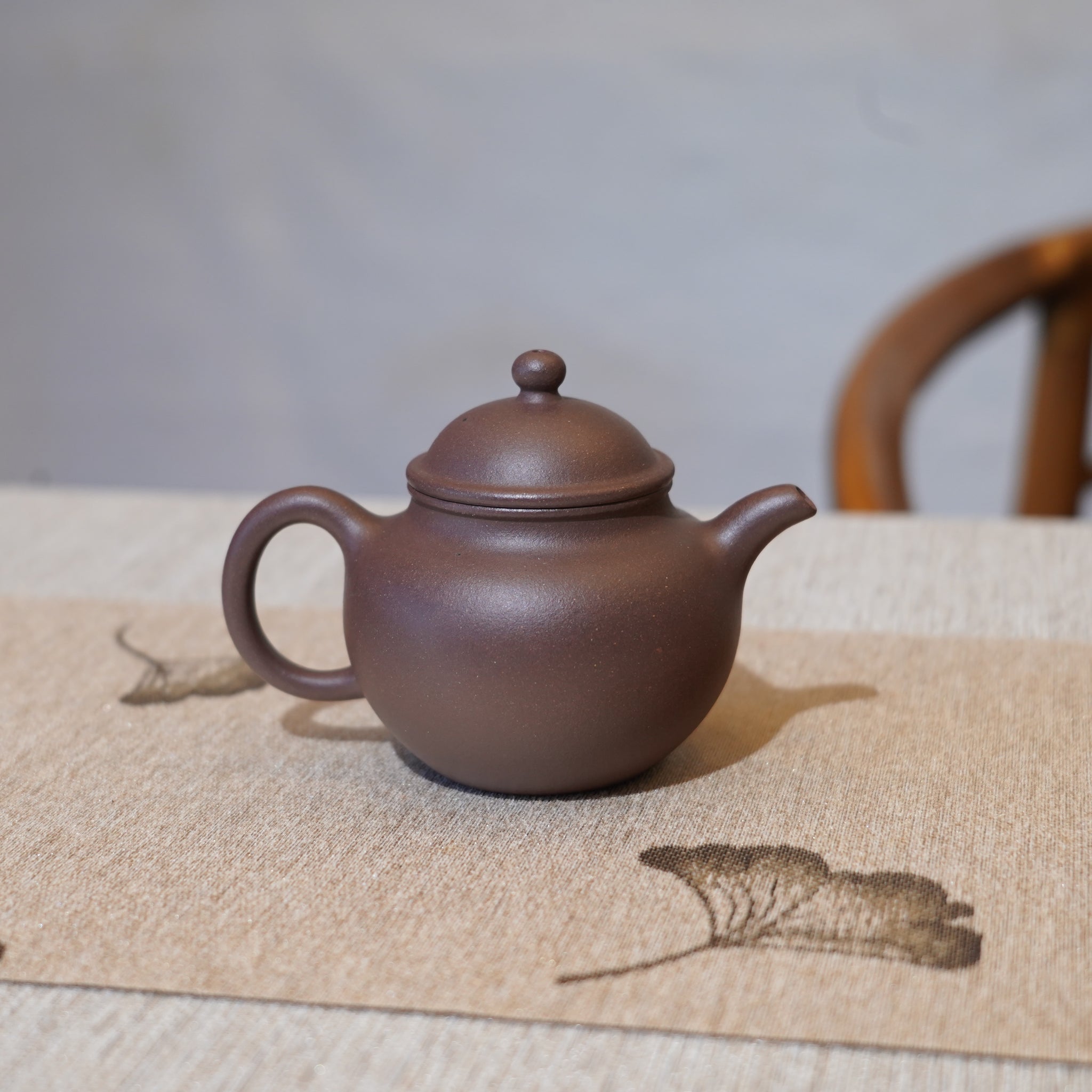 *新品*【端方掇球】全手工紫泥紫砂茶壺