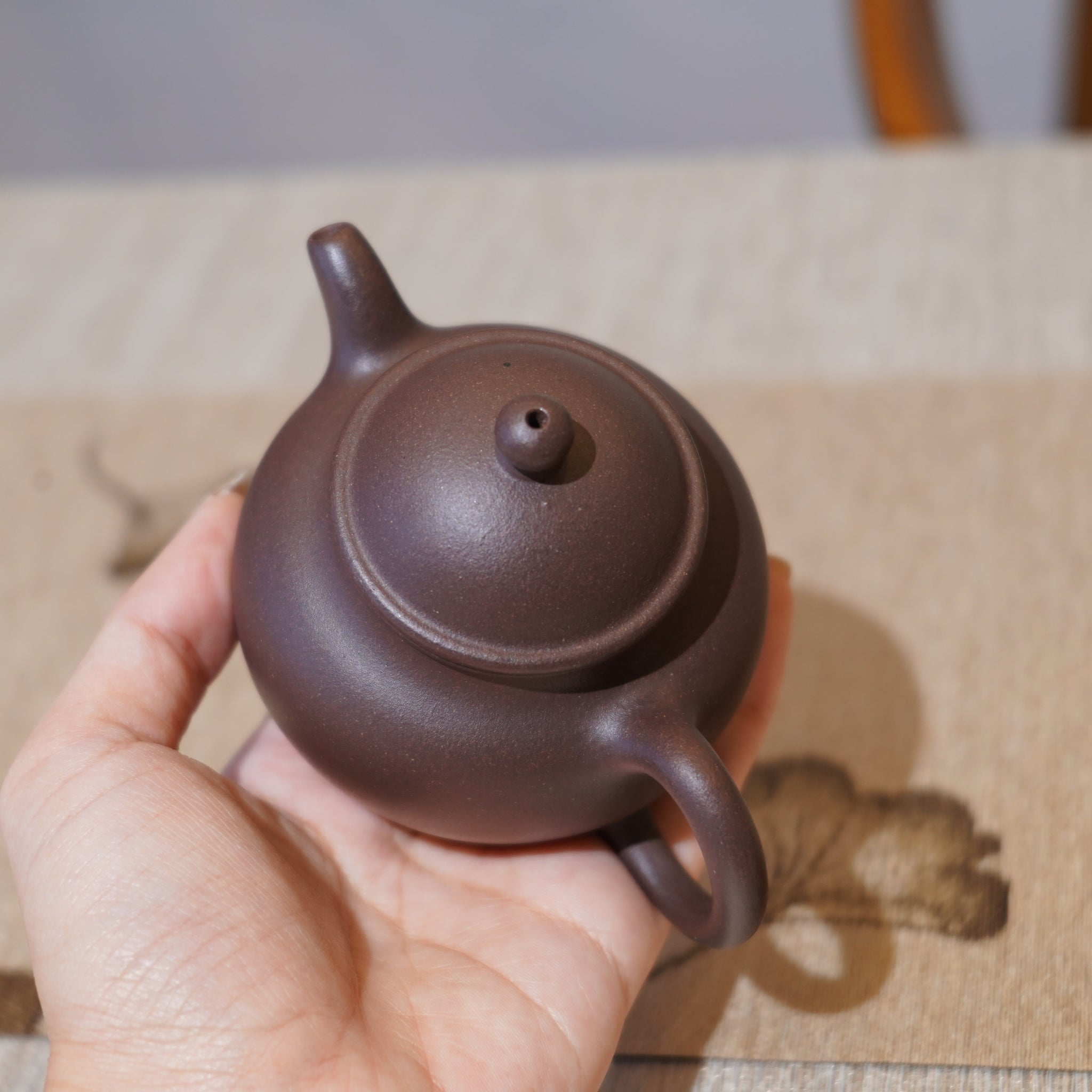 *新品*【端方掇球】全手工紫泥紫砂茶壺