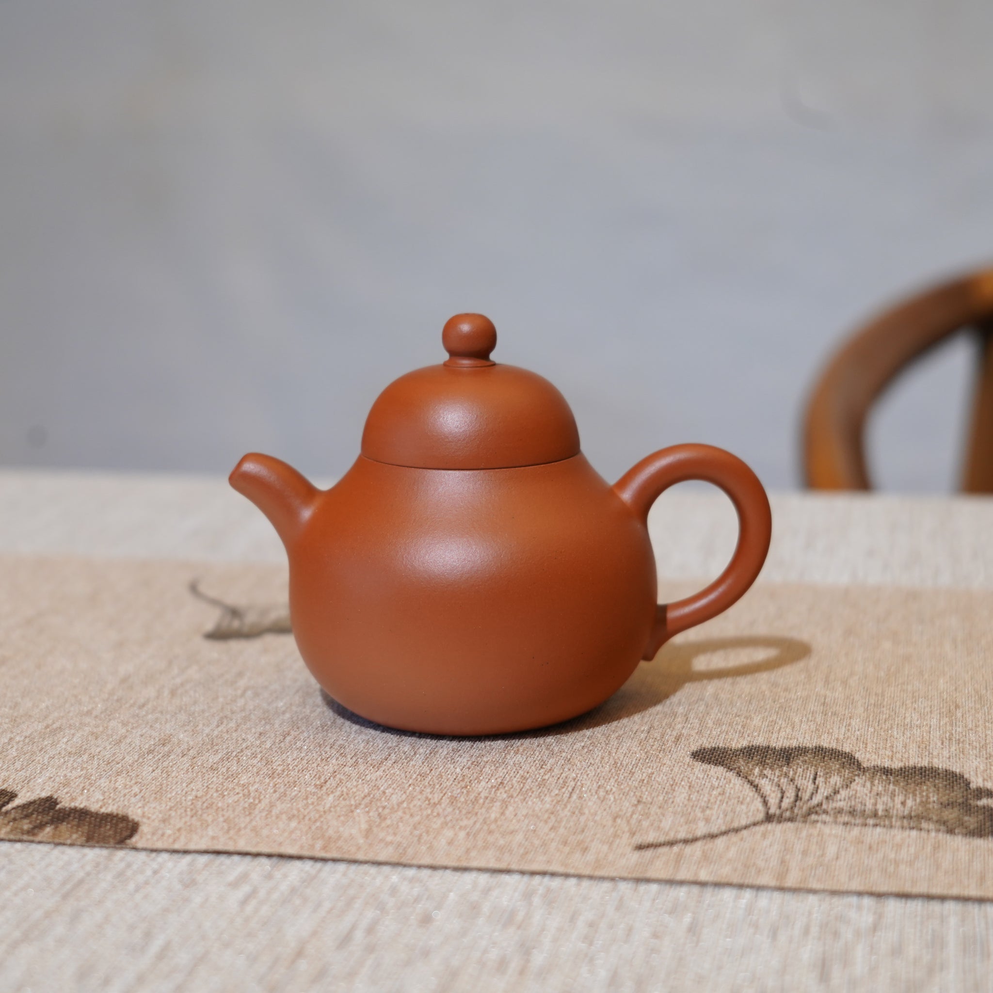 （已售出）*新品*【翼斋蓮子壺】全手工原礦朱泥紫砂茶壺