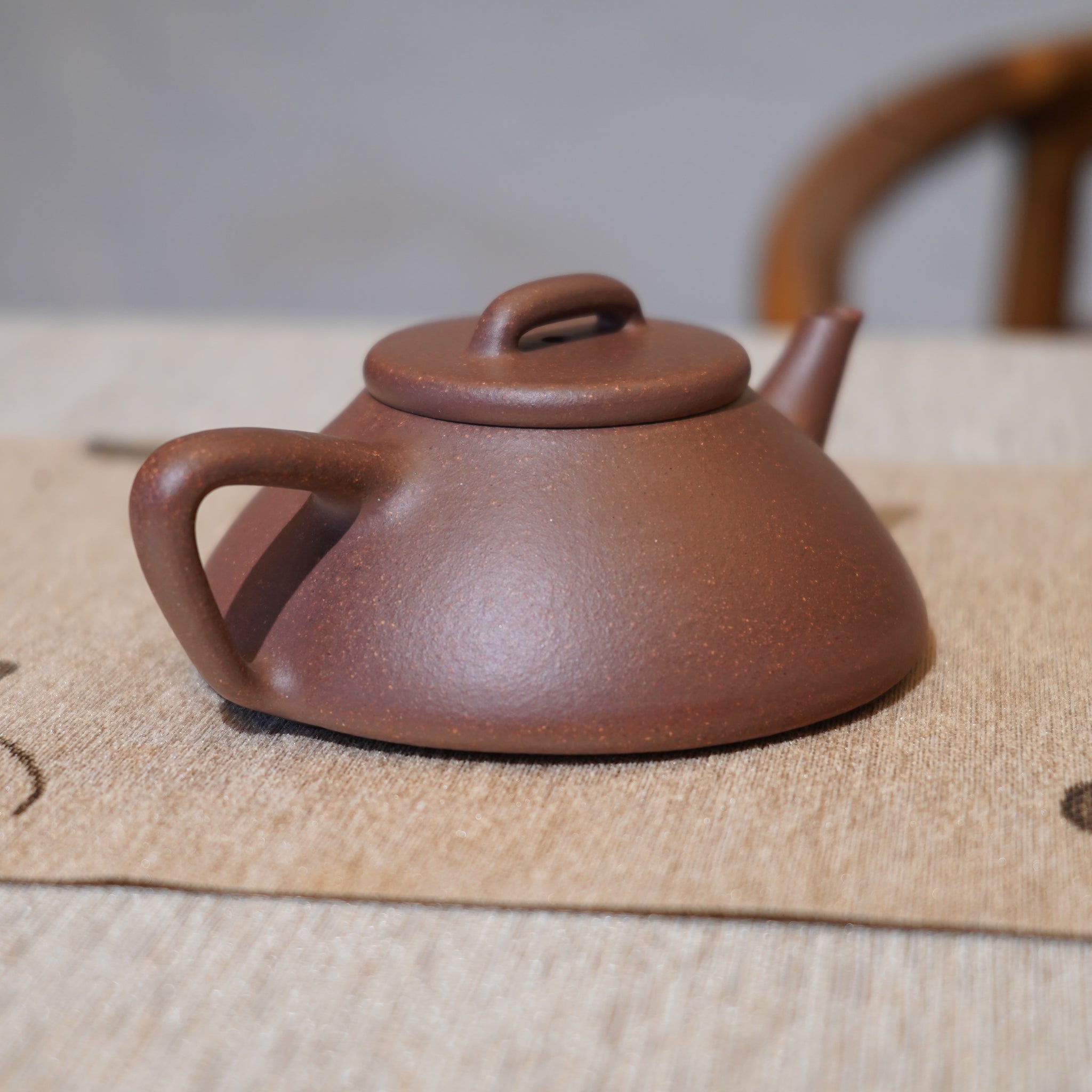 *新品*【岡山石瓢】全手工原礦紫泥紫砂茶壺