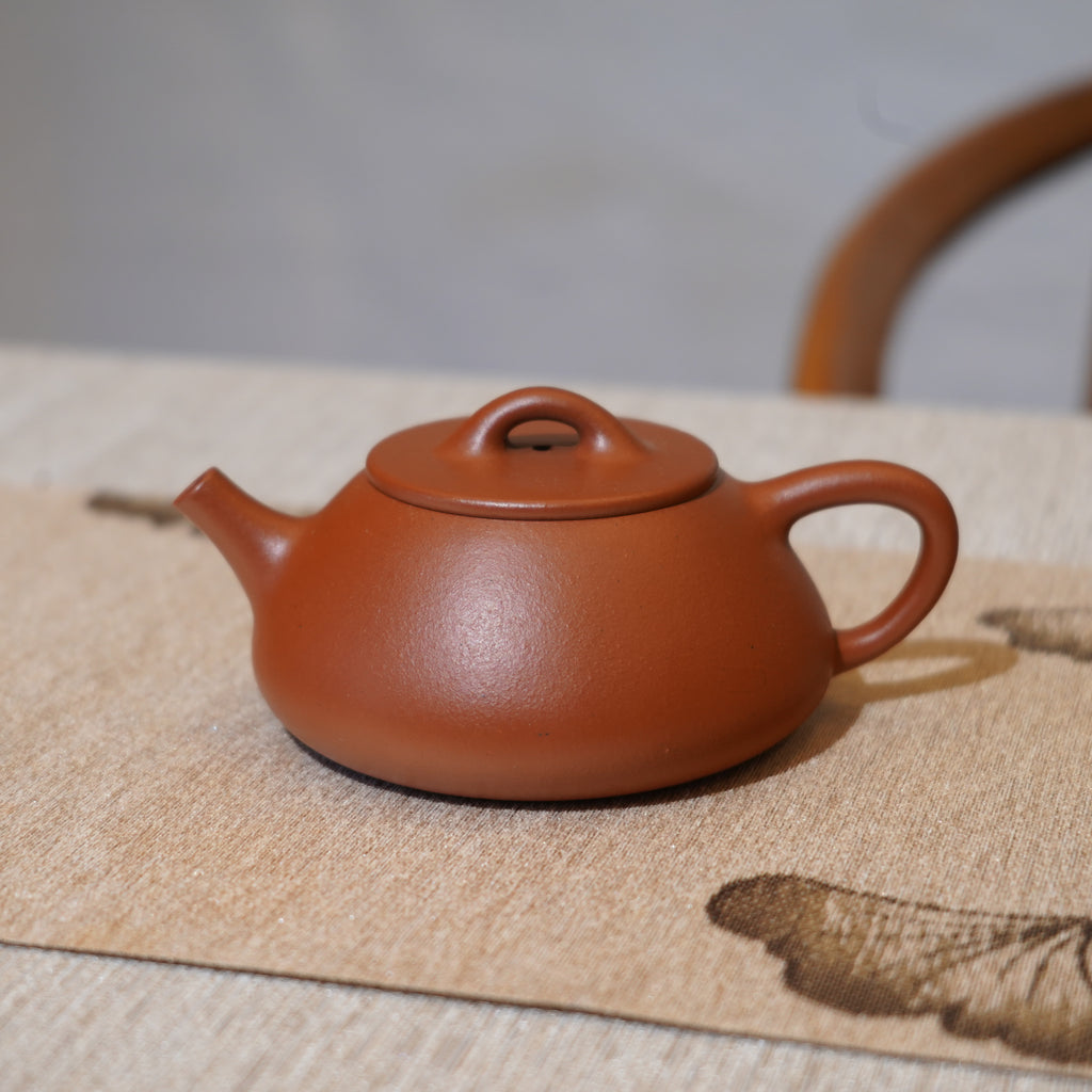 新品*【石瓢】全手工原礦朱泥紫砂茶壺– Cha-Tailor Tea Specialist