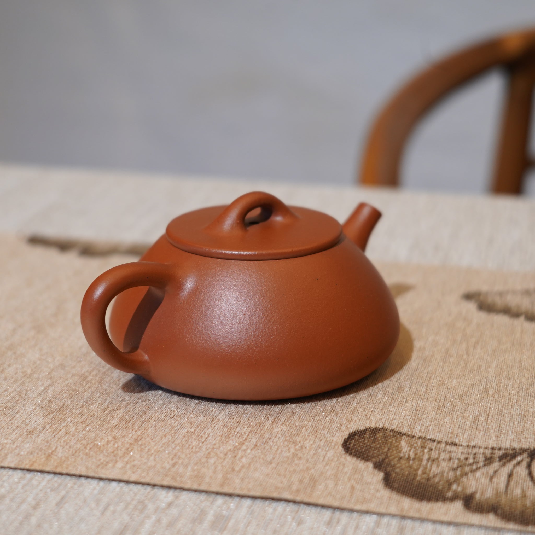 *新品*【石瓢】全手工原礦朱泥紫砂茶壺