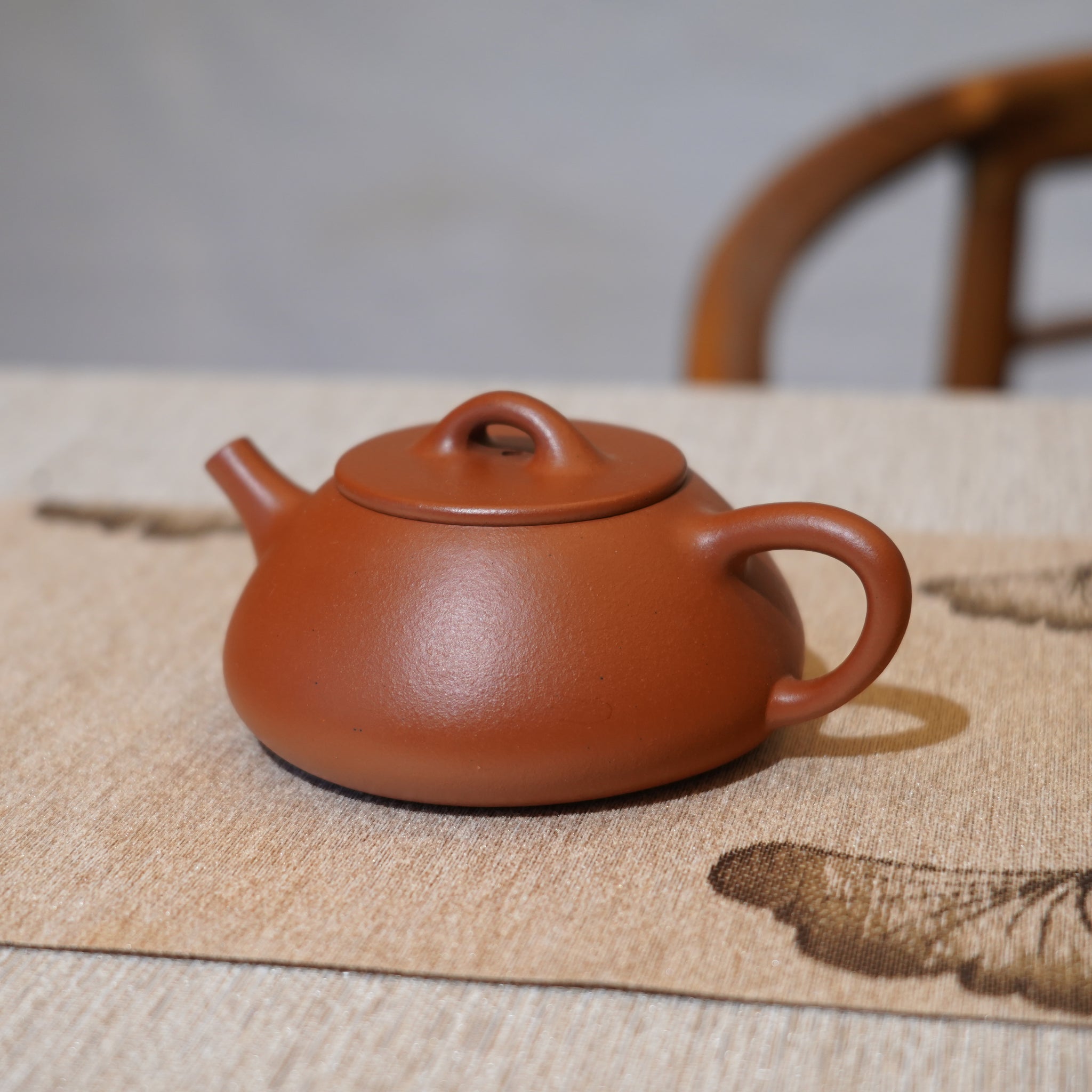 *新品*【石瓢】全手工原礦朱泥紫砂茶壺