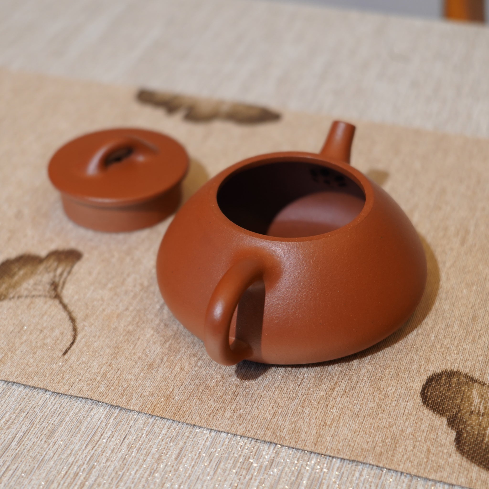 *新品*【石瓢】全手工原礦朱泥紫砂茶壺