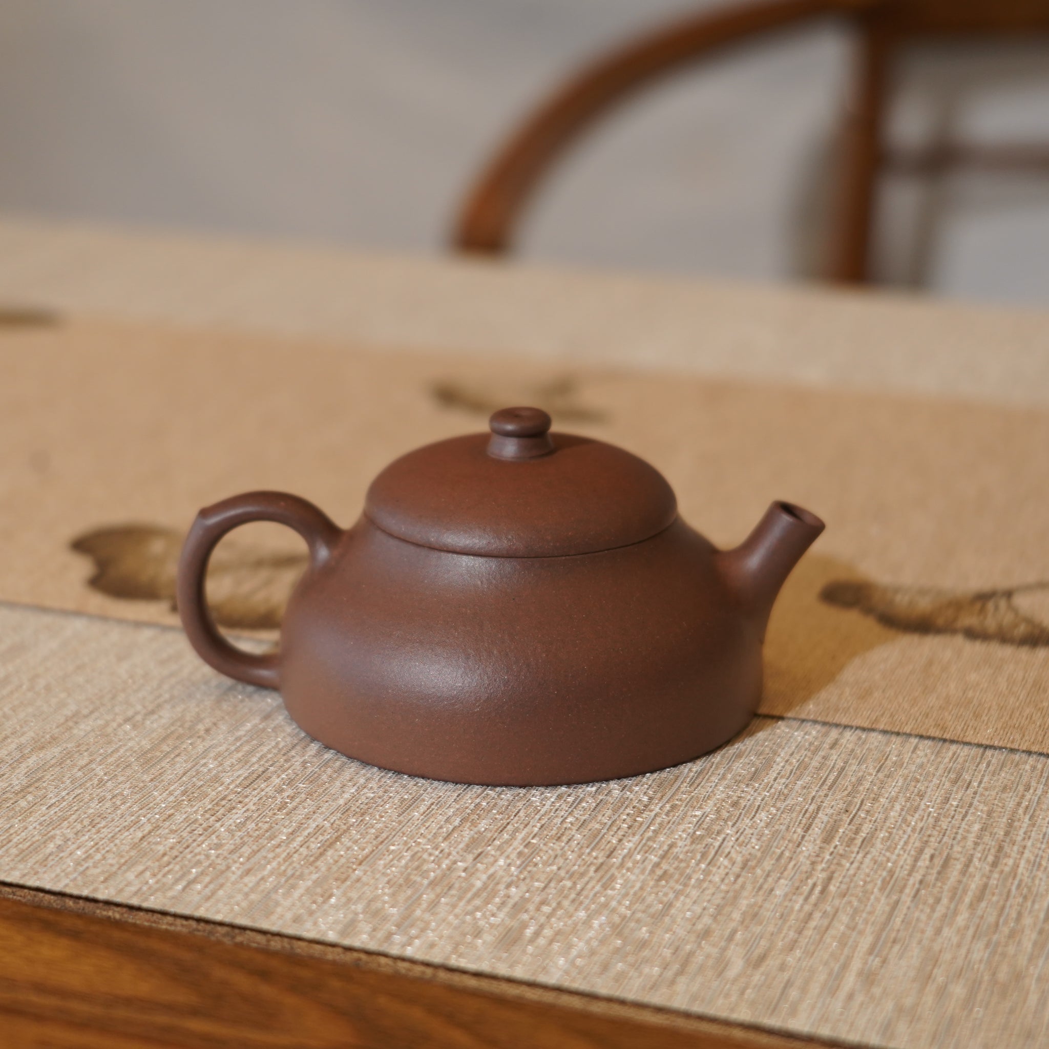 （已售出）*新品*【笠帽】全手工紫泥紫砂茶壺