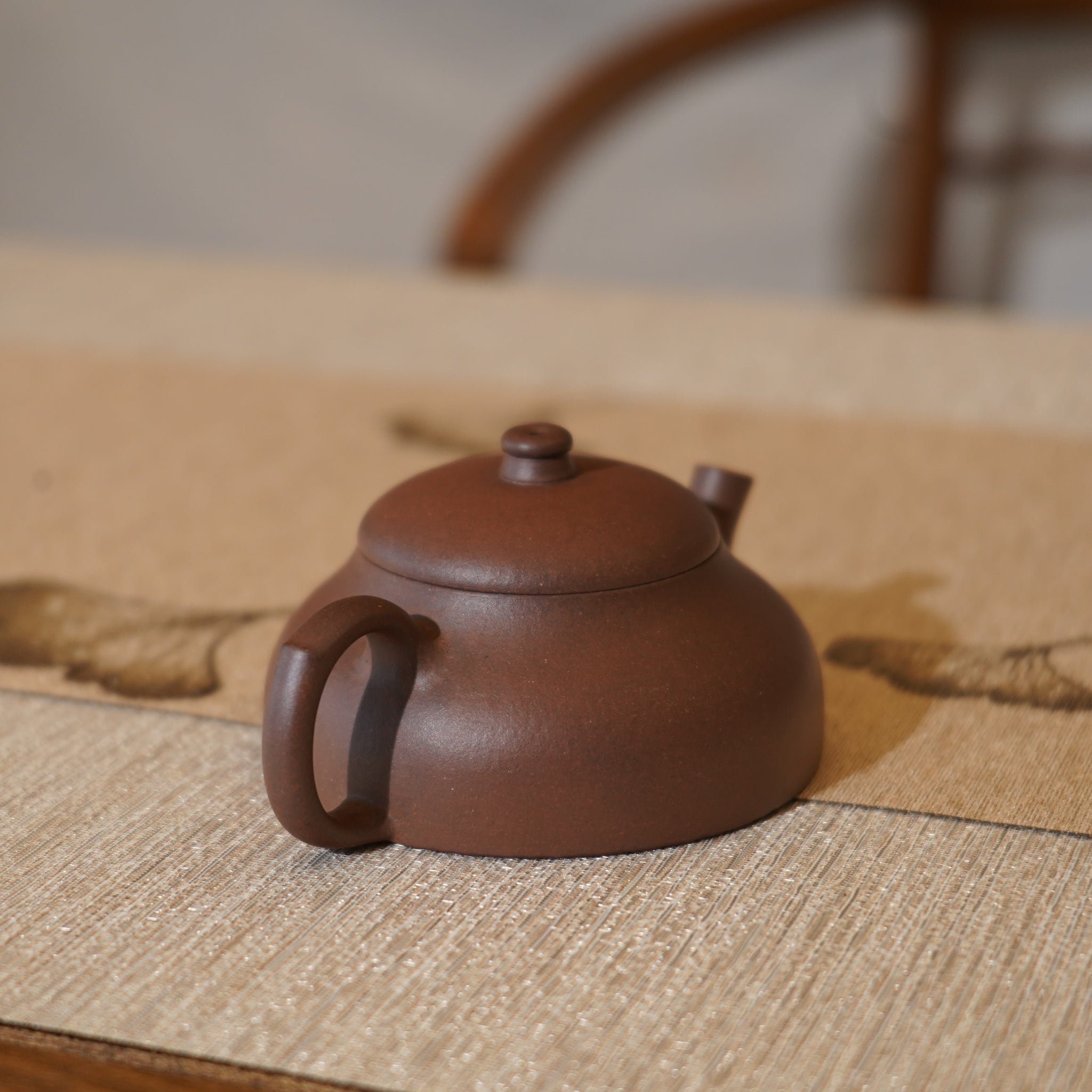 （已售出）*新品*【笠帽】全手工紫泥紫砂茶壺