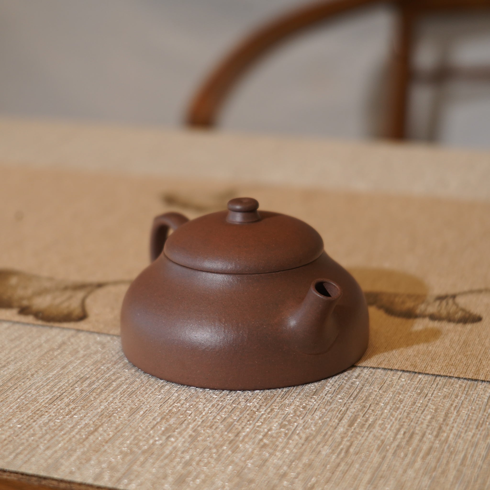 （已售出）*新品*【笠帽】全手工紫泥紫砂茶壺