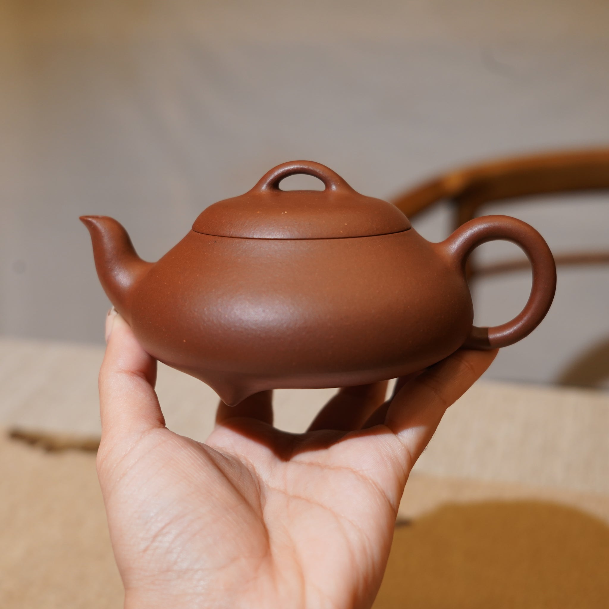 *新品*【鴿嘴瓢】全手工紫泥紫砂茶壺