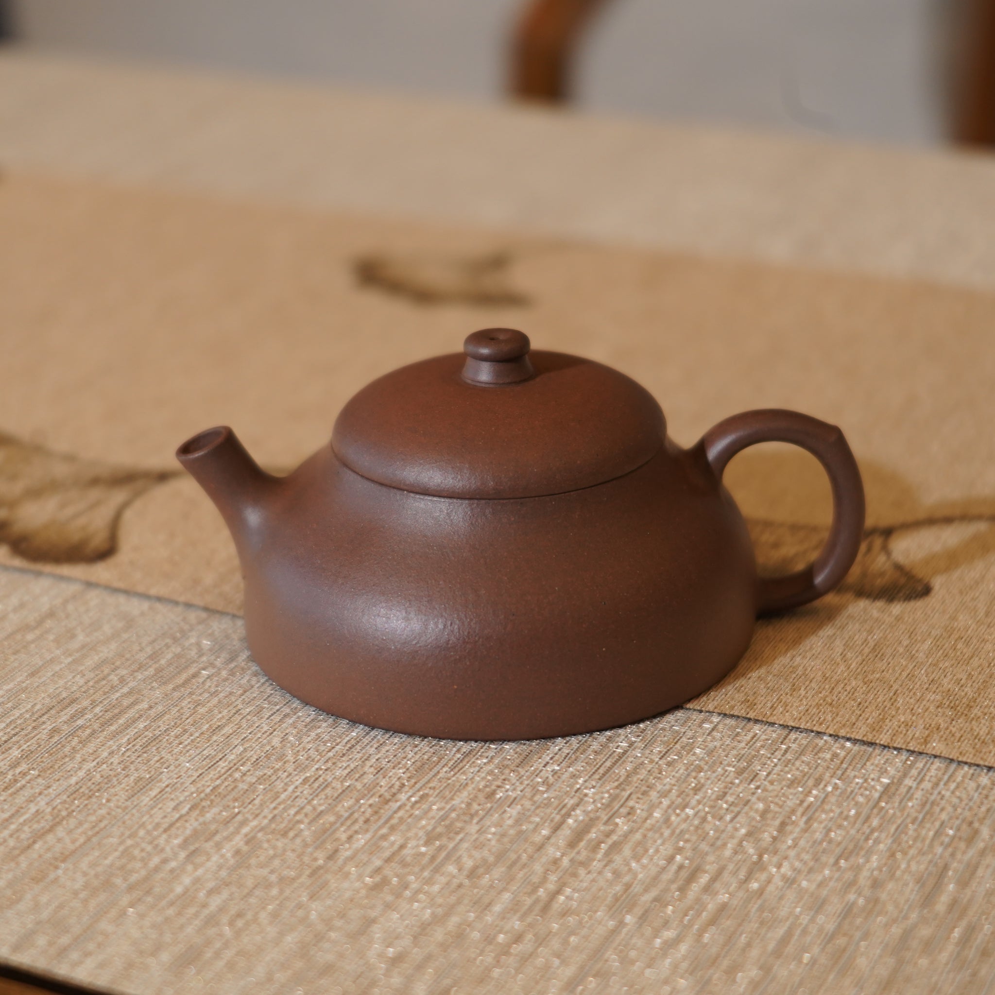 （已售出）*新品*【笠帽】全手工紫泥紫砂茶壺