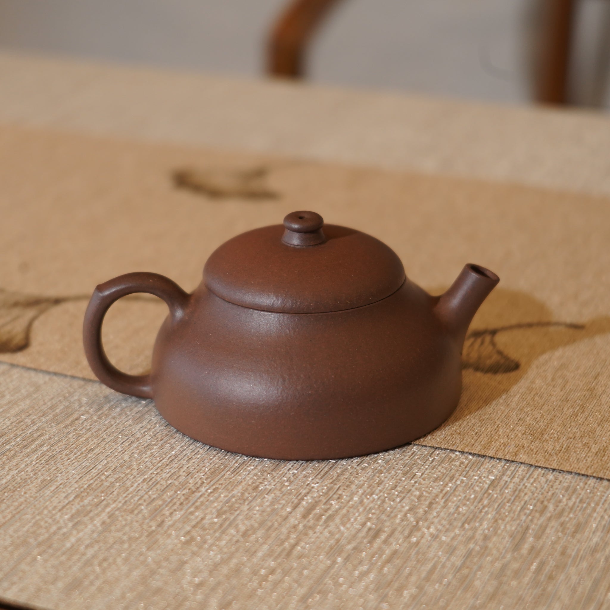 （已售出）*新品*【笠帽】全手工紫泥紫砂茶壺