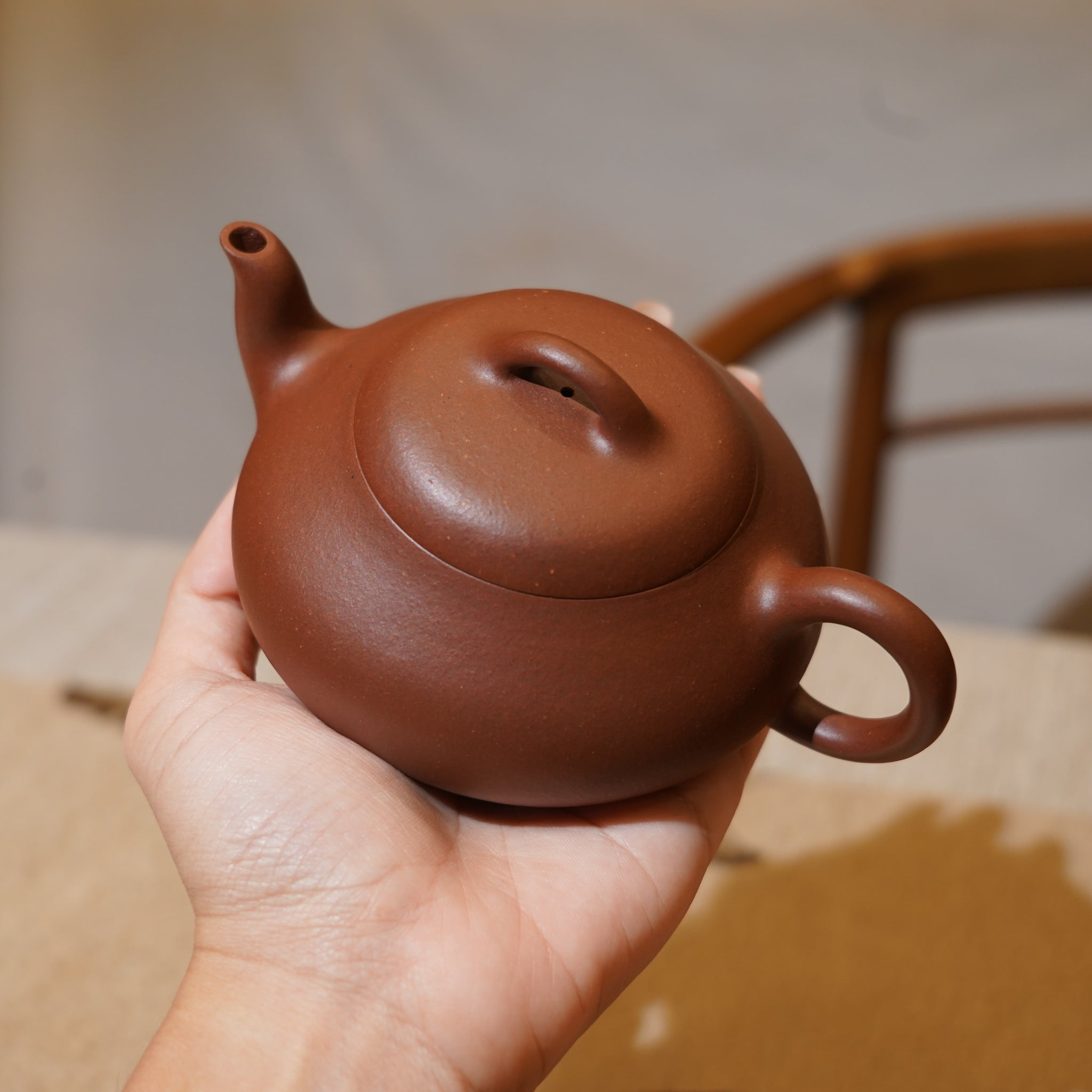 *新品*【鴿嘴瓢】全手工紫泥紫砂茶壺