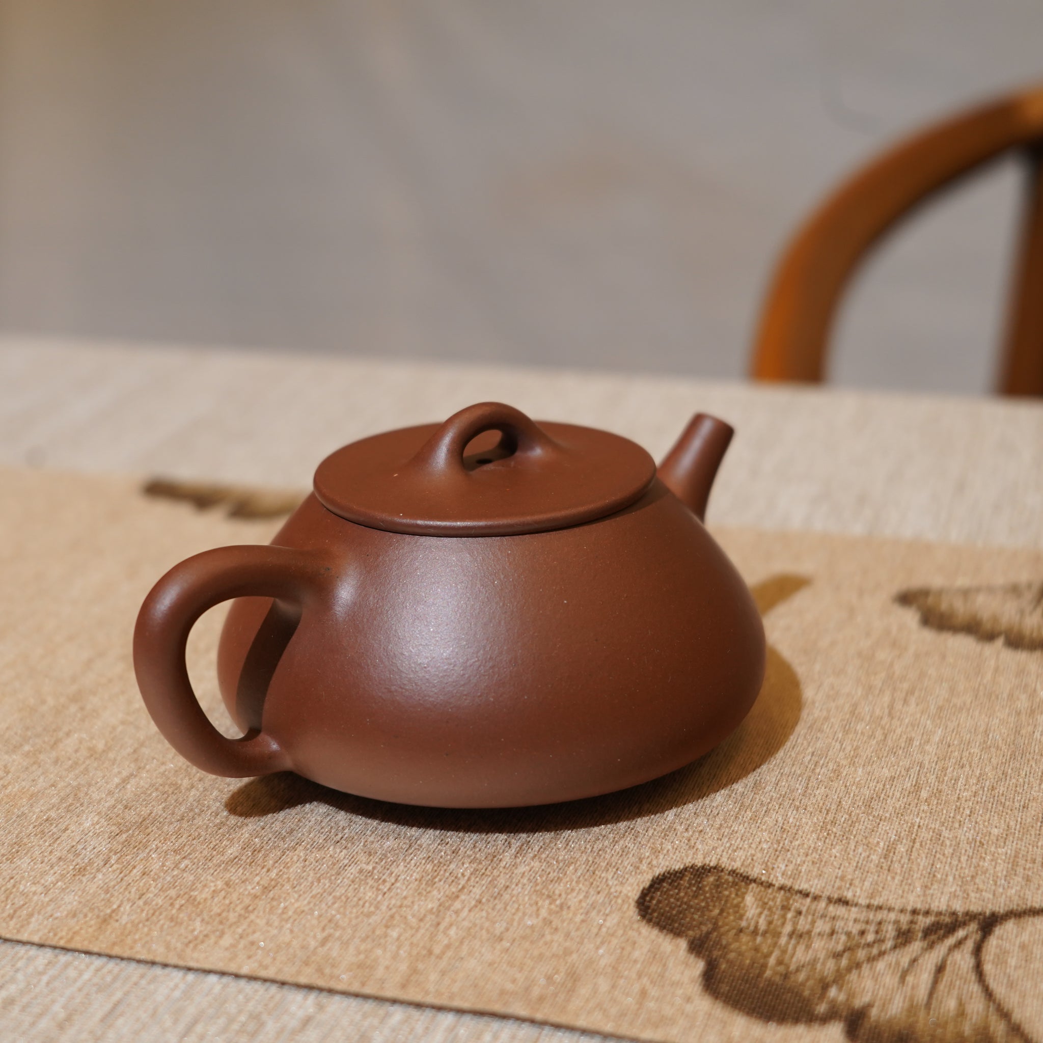 *新品*【平蓋石瓢】全手工原礦紫泥紫砂茶壺