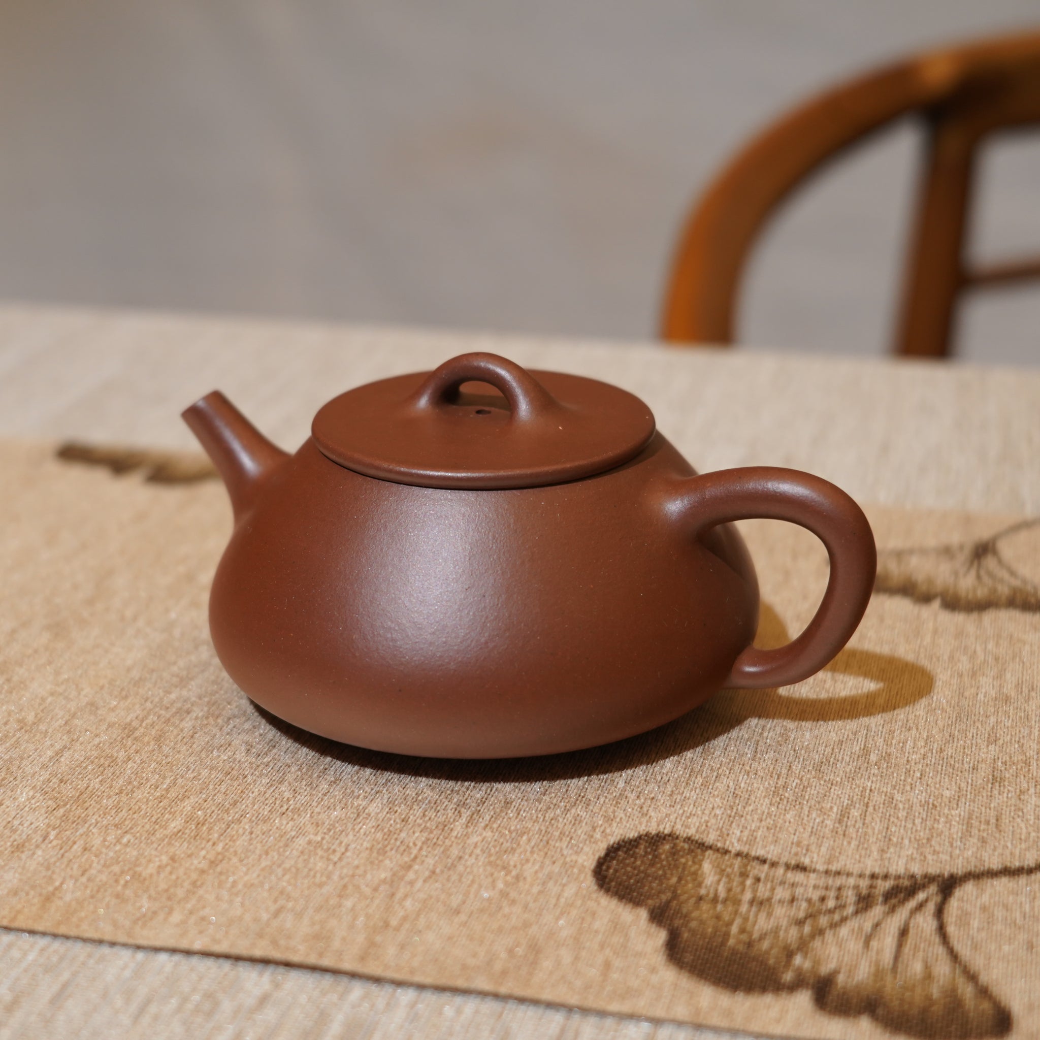 *新品*【平蓋石瓢】全手工原礦紫泥紫砂茶壺