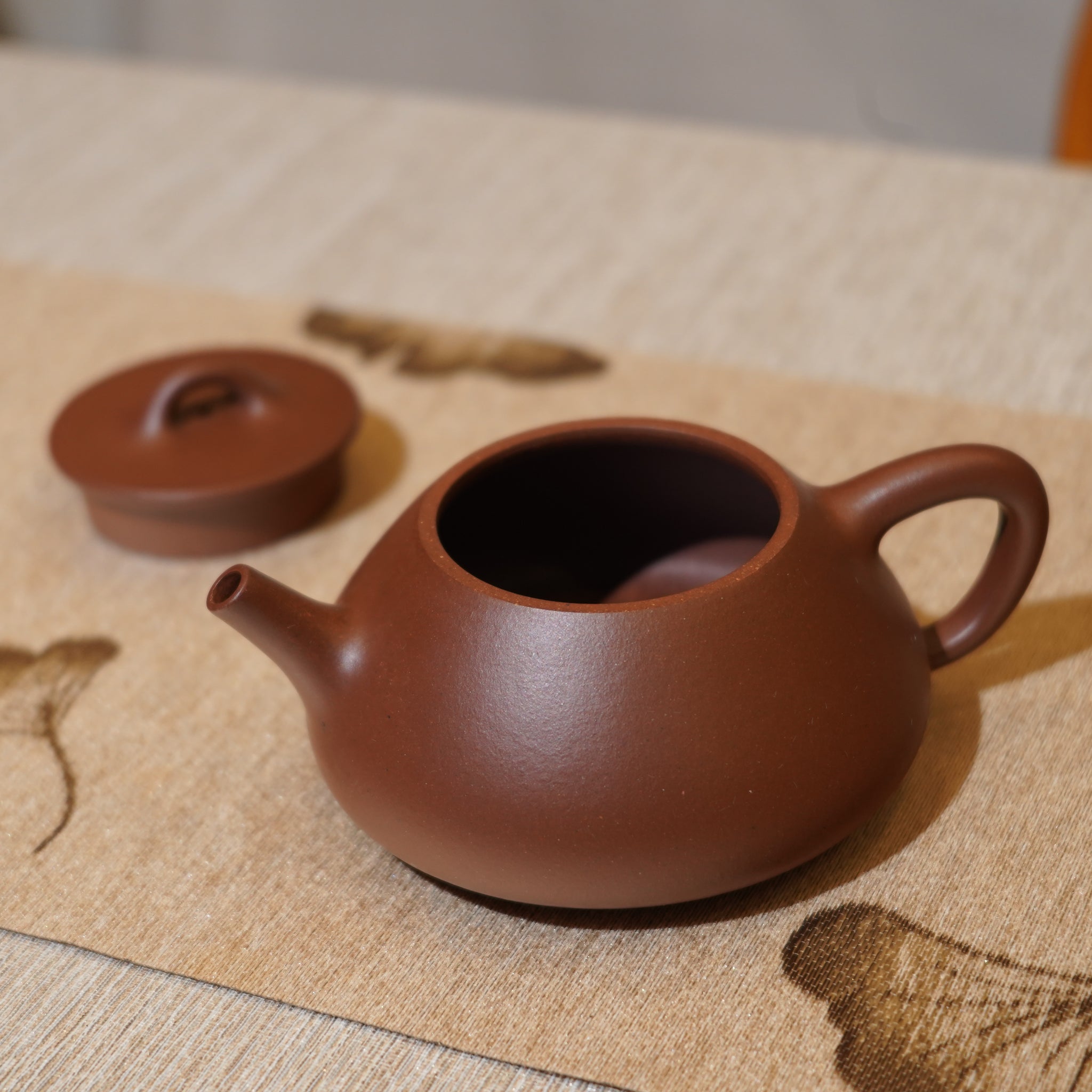 *新品*【平蓋石瓢】全手工原礦紫泥紫砂茶壺