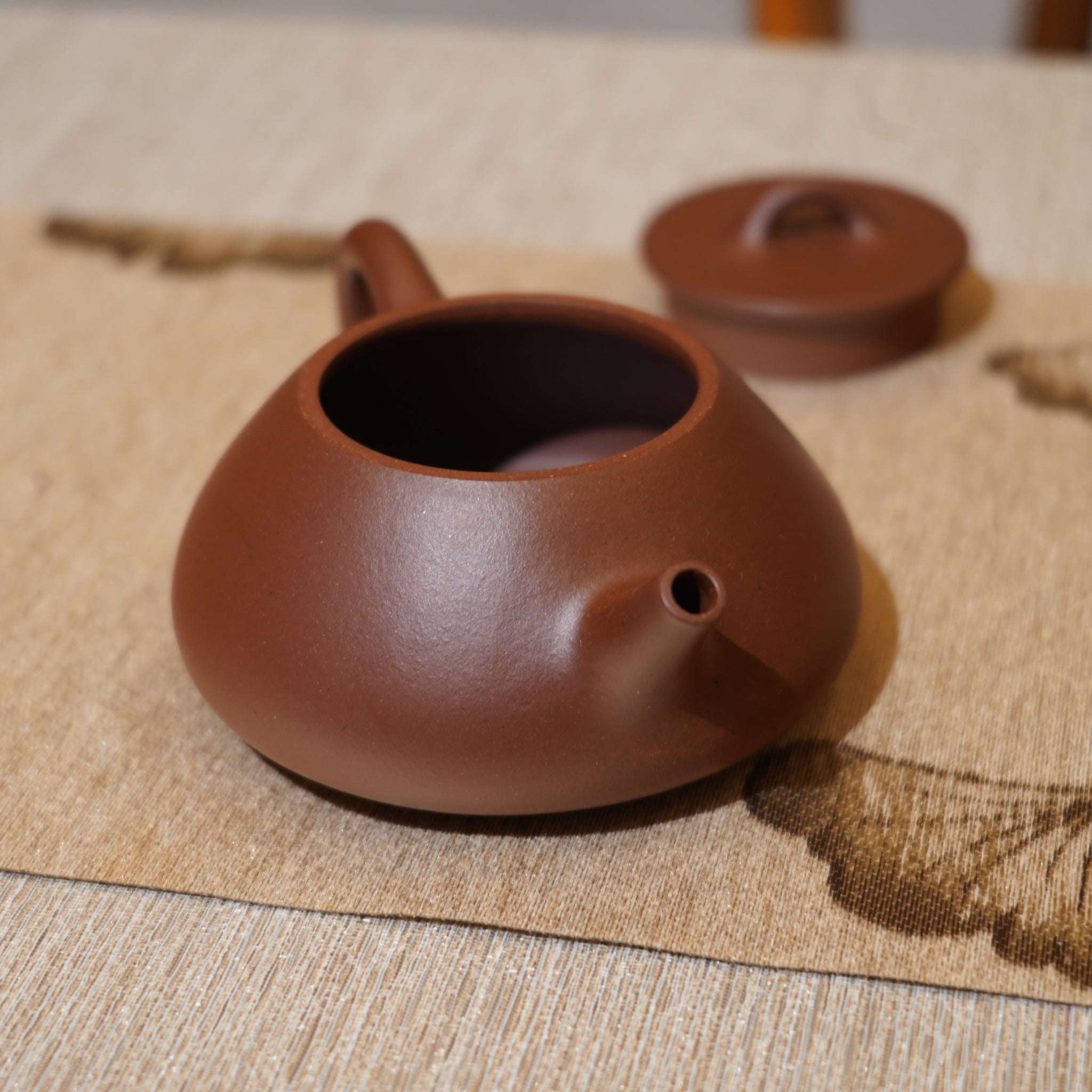 *新品*【平蓋石瓢】全手工原礦紫泥紫砂茶壺