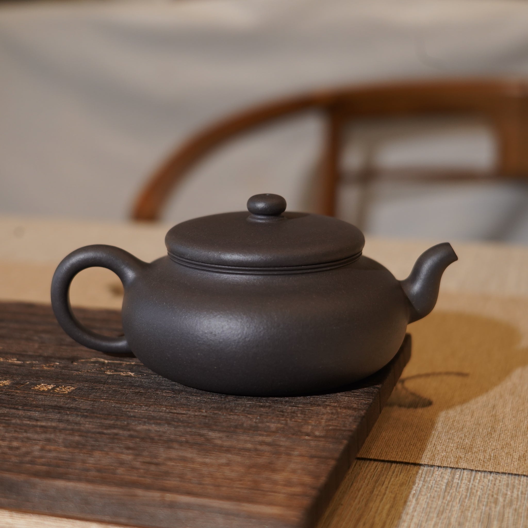 *新品*【恒圓二式】全手工原礦段泥紫砂茶壺