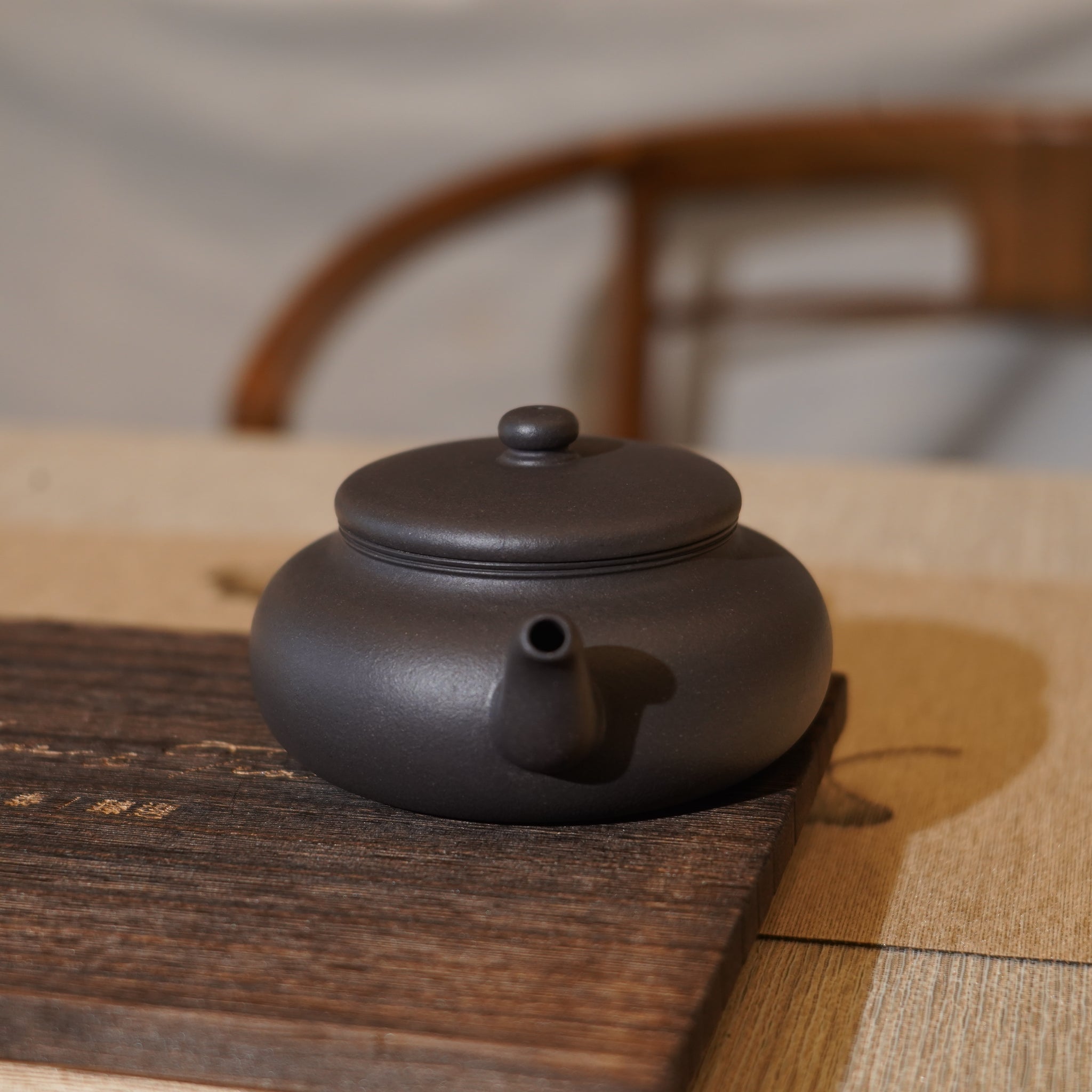 *新品*【恒圓二式】全手工原礦段泥紫砂茶壺