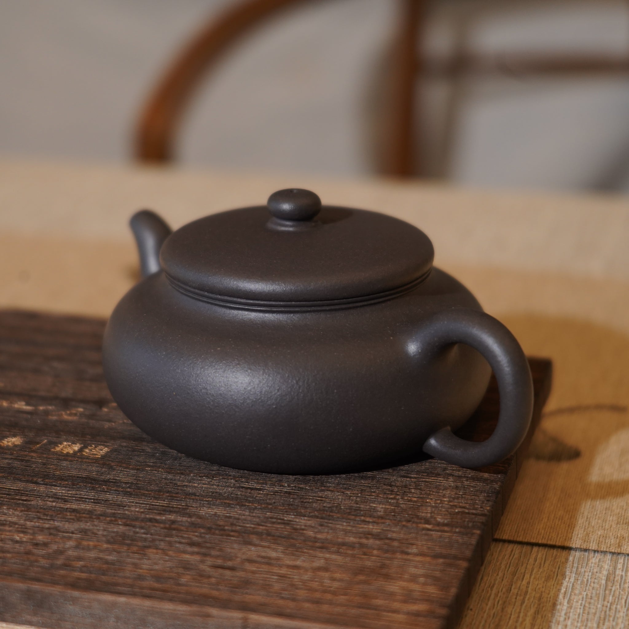 *新品*【恒圓二式】全手工原礦段泥紫砂茶壺