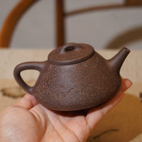 *新品*【石瓢】全手工紫泥刻字畫紫砂茶壺