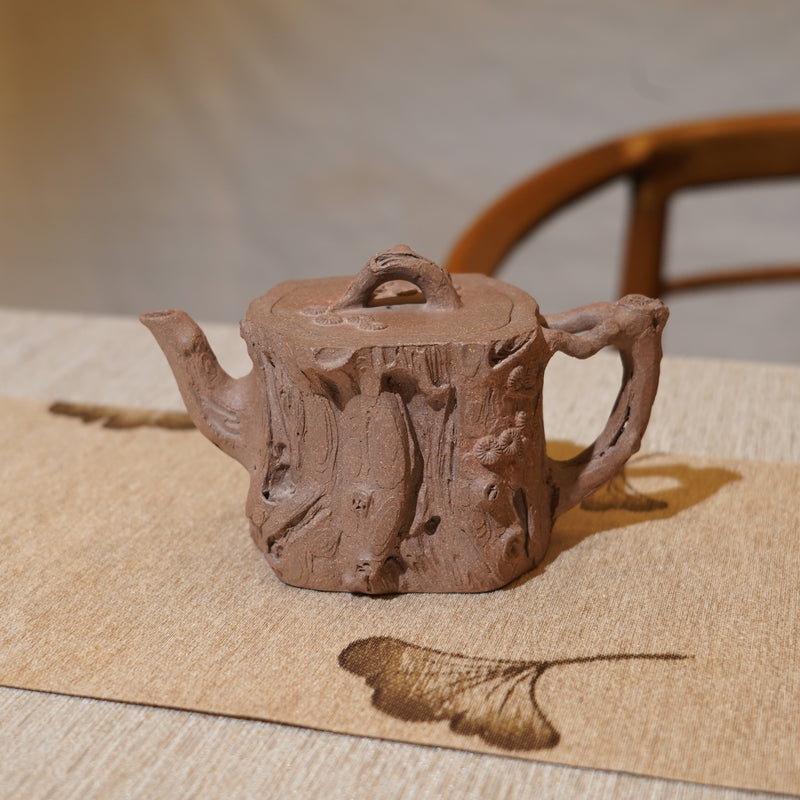 *新品*【松樁】原礦老段泥仿生紫砂茶壺
