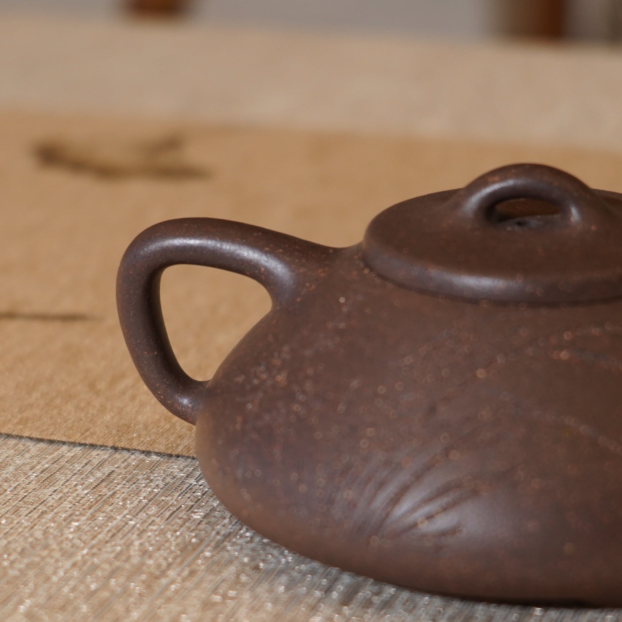 *新品*【石瓢】全手工紫泥刻字畫紫砂茶壺