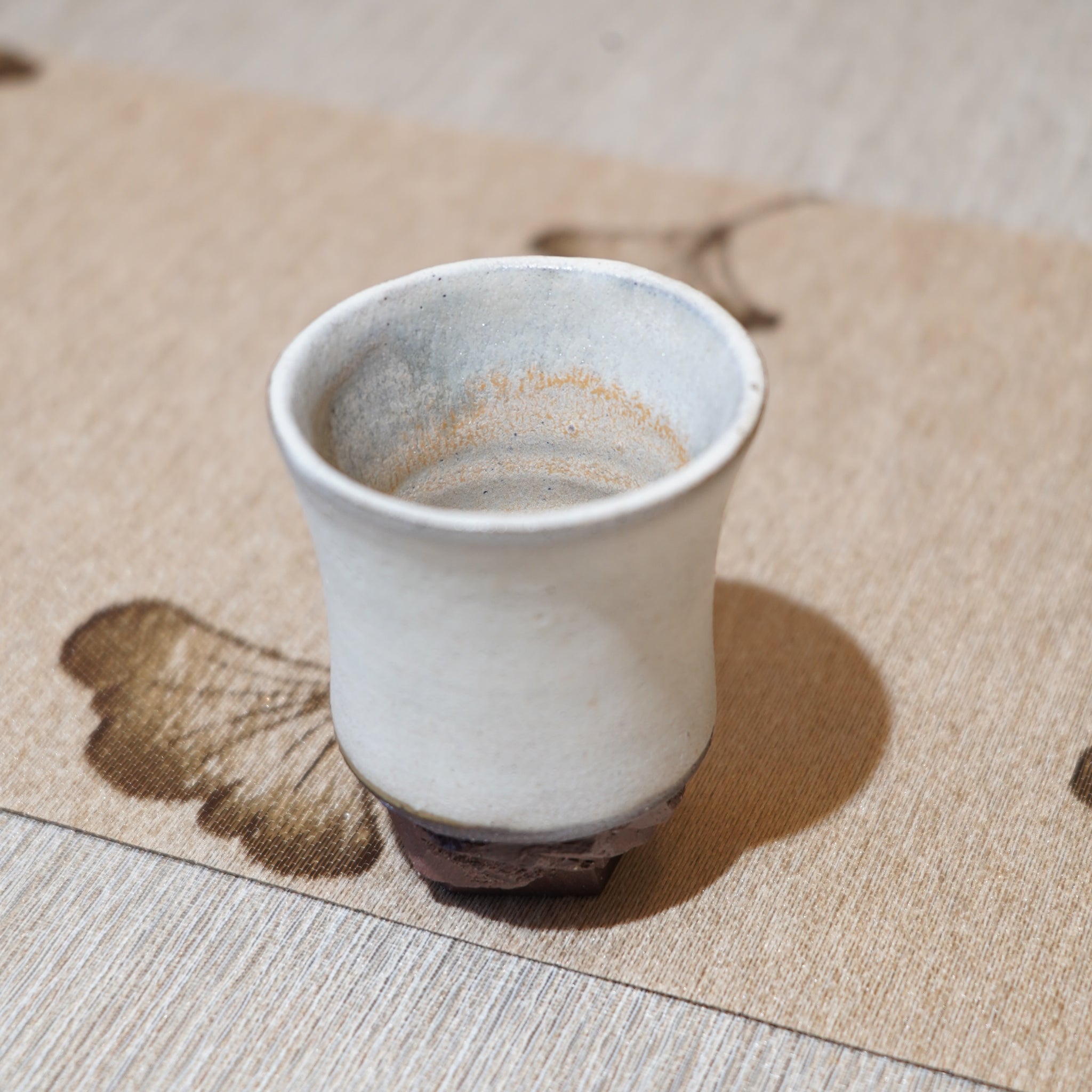 *新品*【雪隱·霜峰】全手工紅陶炻器主人杯