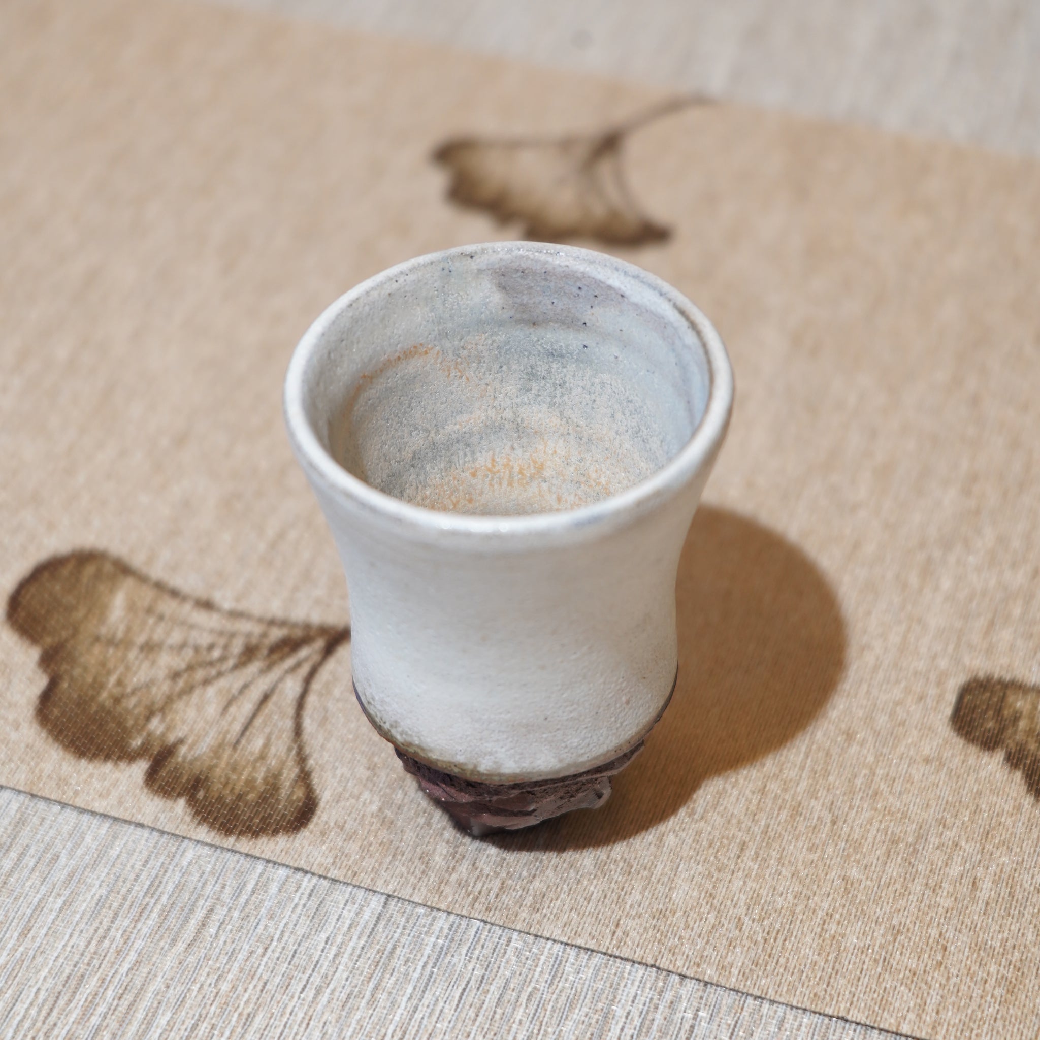 *新品*【雪隱·霜峰】全手工紅陶炻器主人杯