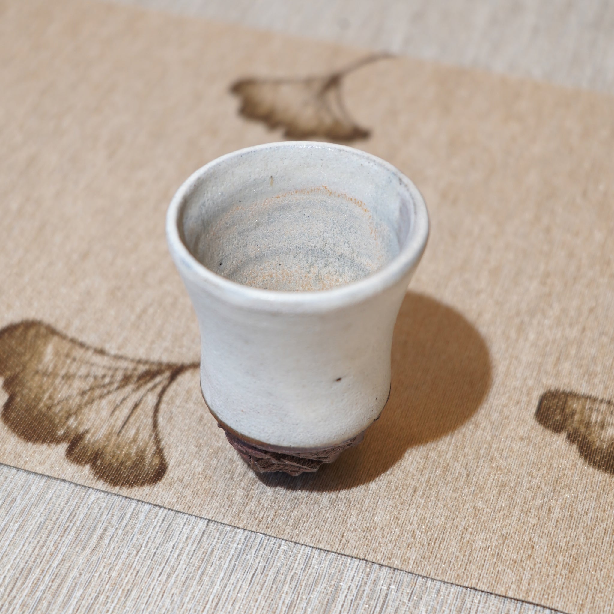 *新品*【雪隱·霜峰】全手工紅陶炻器主人杯