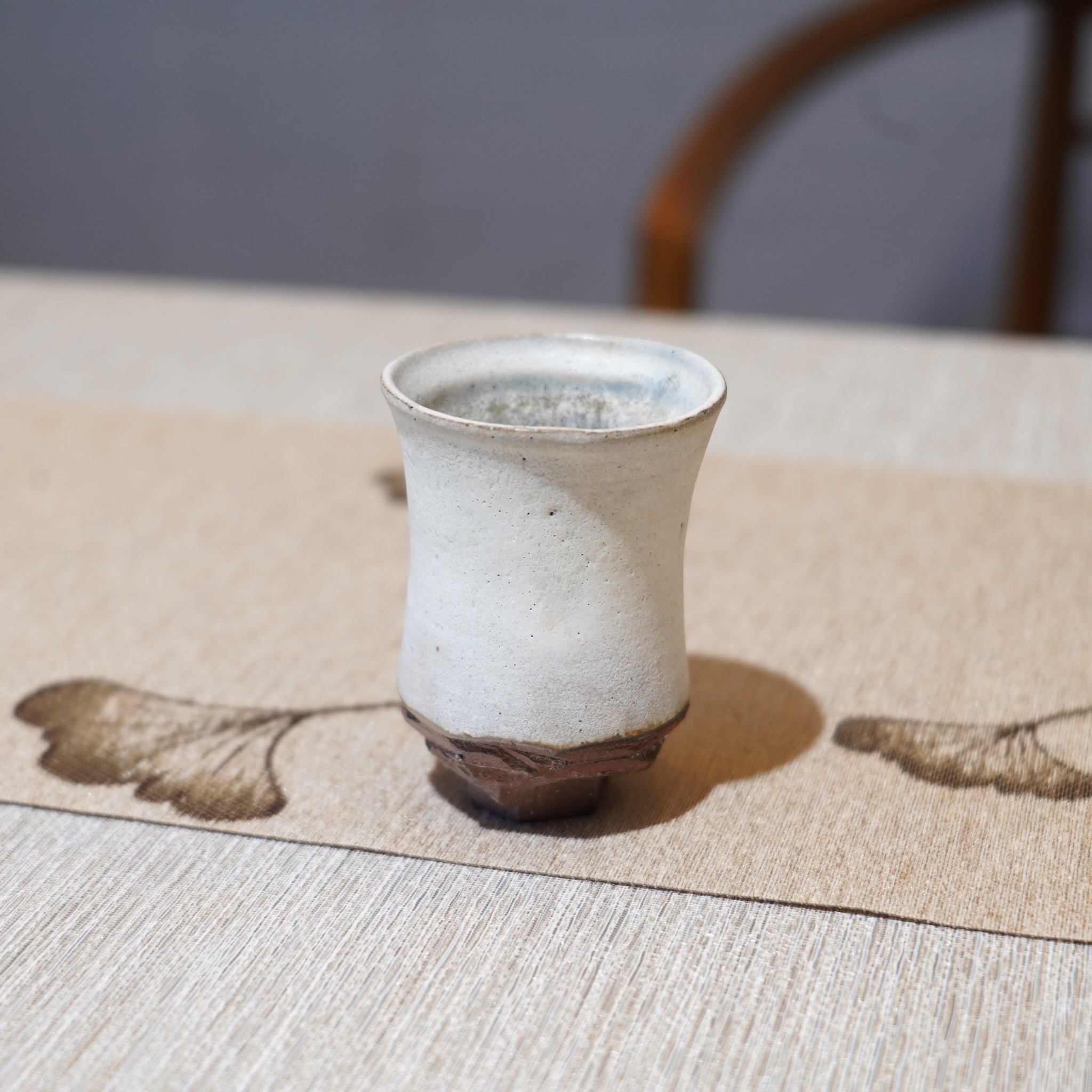 *新品*【雪隱·霜峰】全手工紅陶炻器主人杯