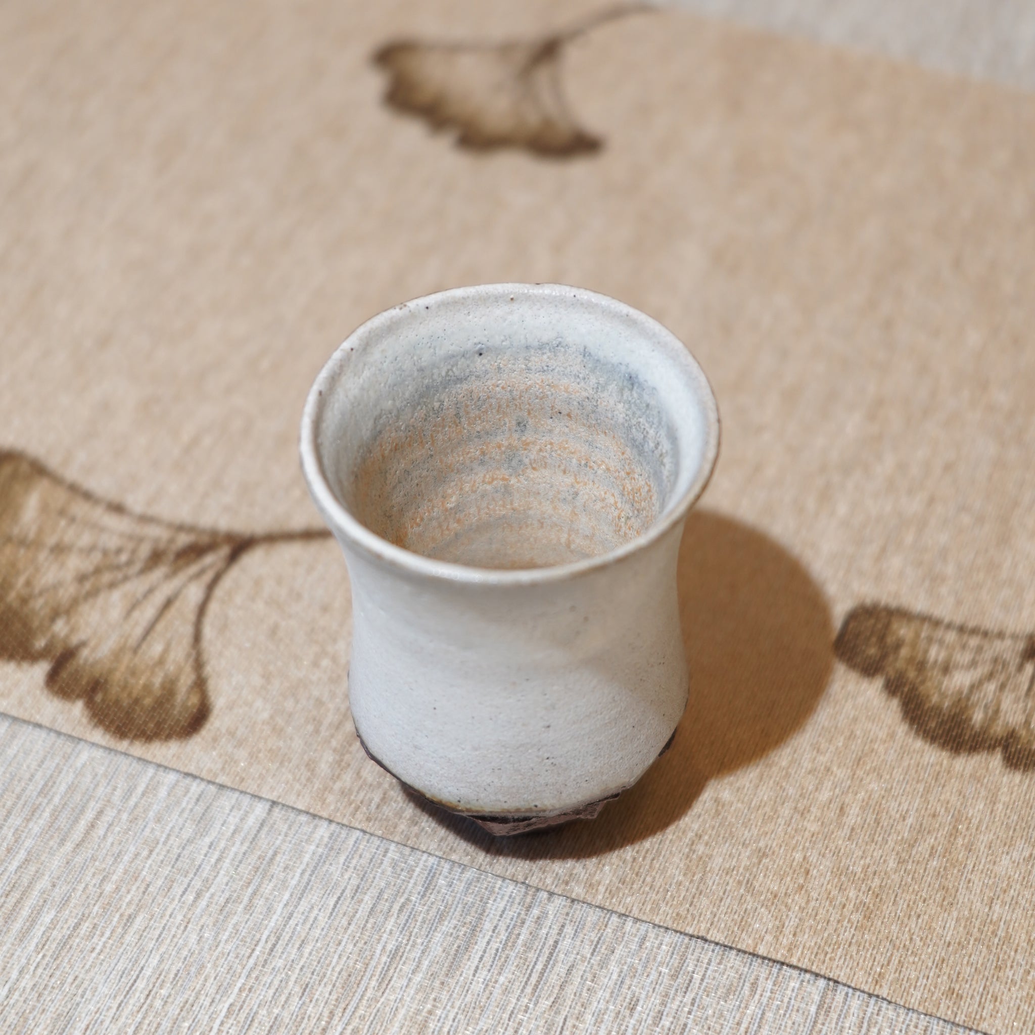 *新品*【雪隱·霜峰】全手工紅陶炻器主人杯