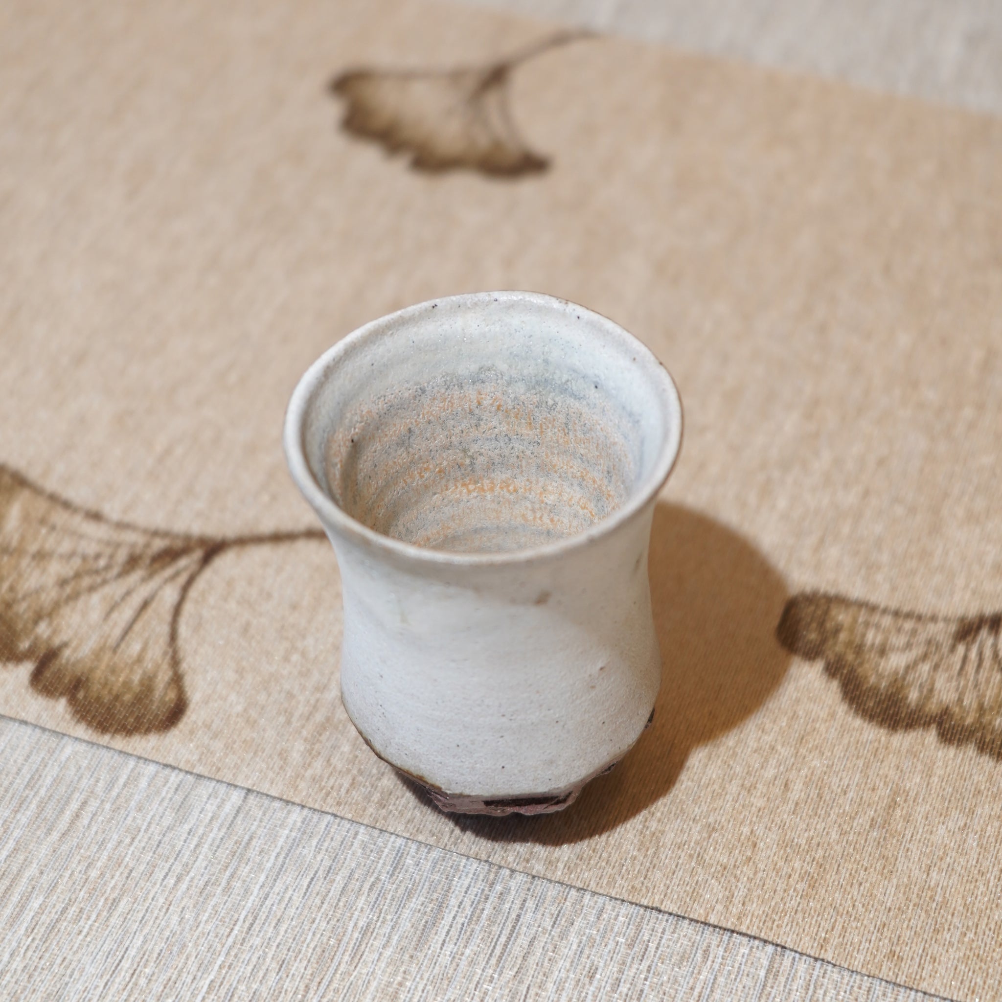 *新品*【雪隱·霜峰】全手工紅陶炻器主人杯