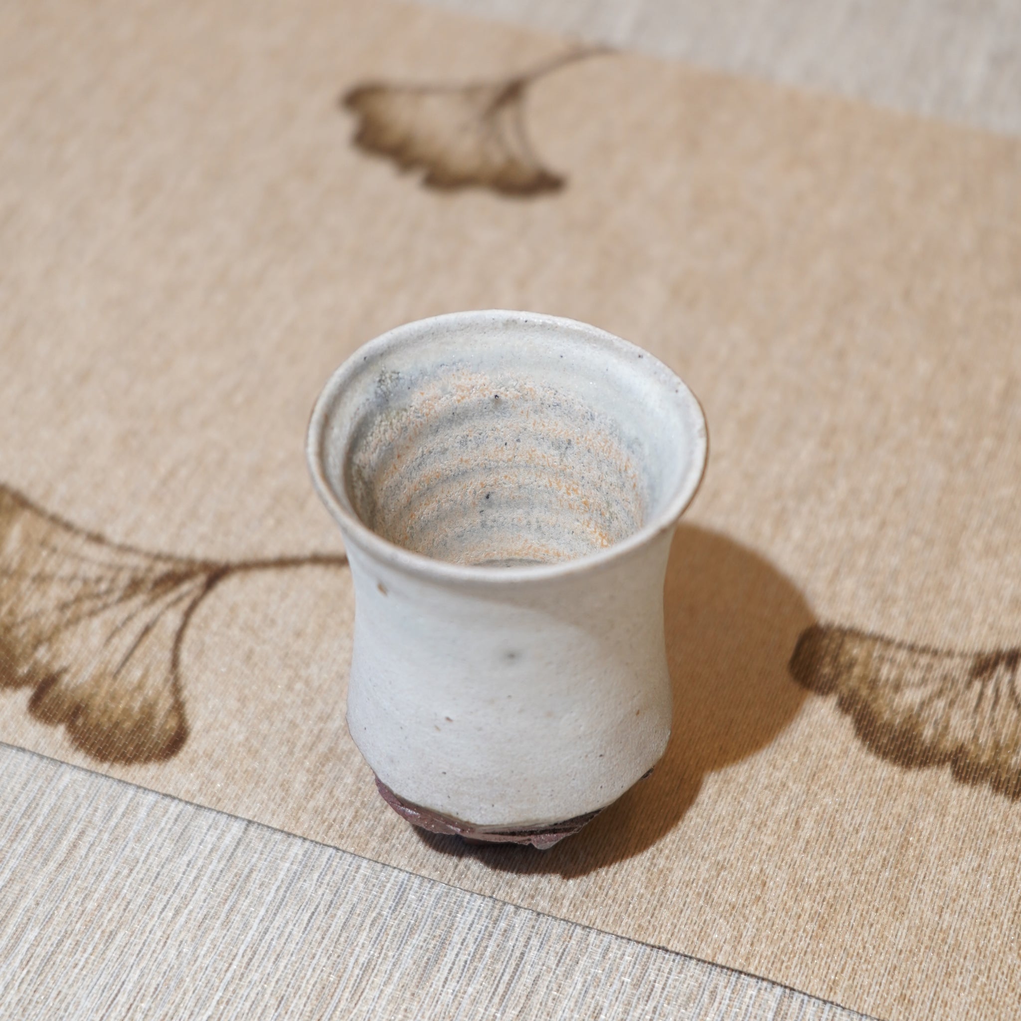 *新品*【雪隱·霜峰】全手工紅陶炻器主人杯