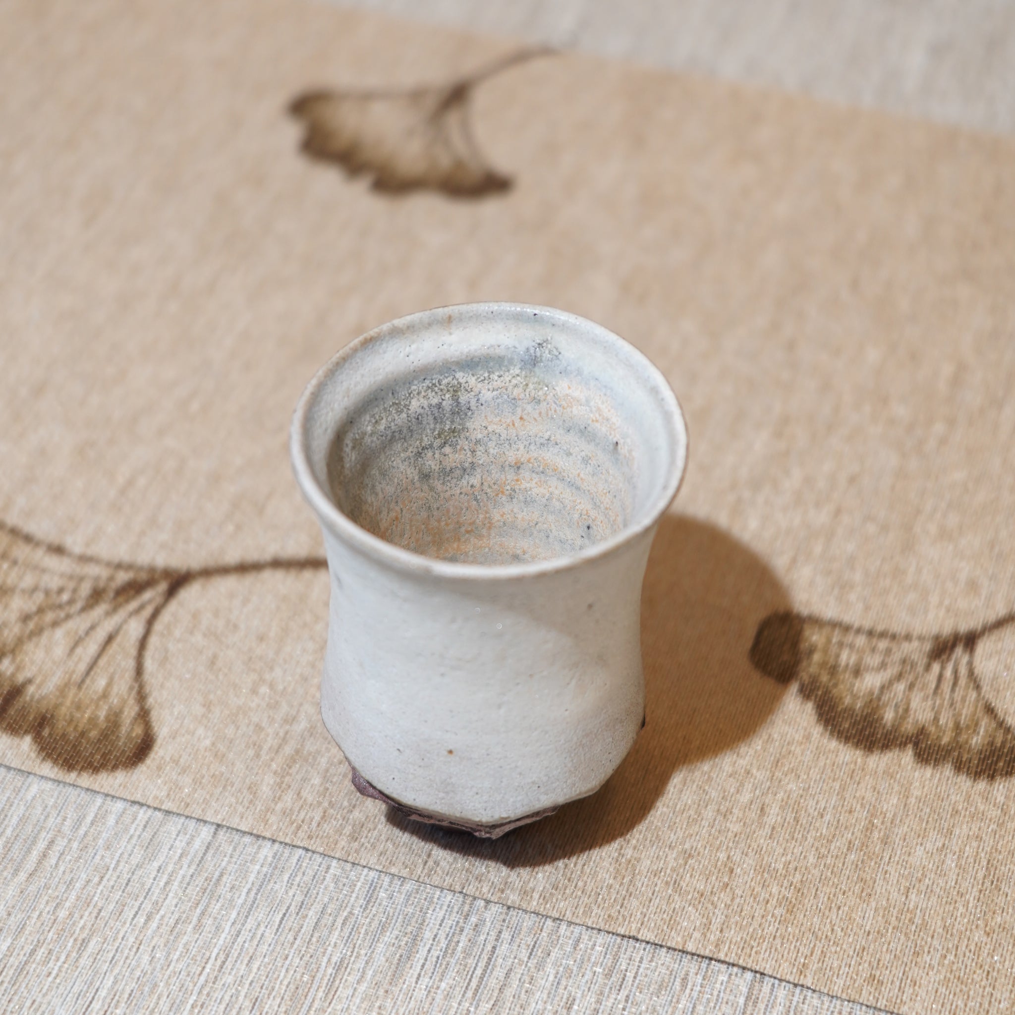 *新品*【雪隱·霜峰】全手工紅陶炻器主人杯