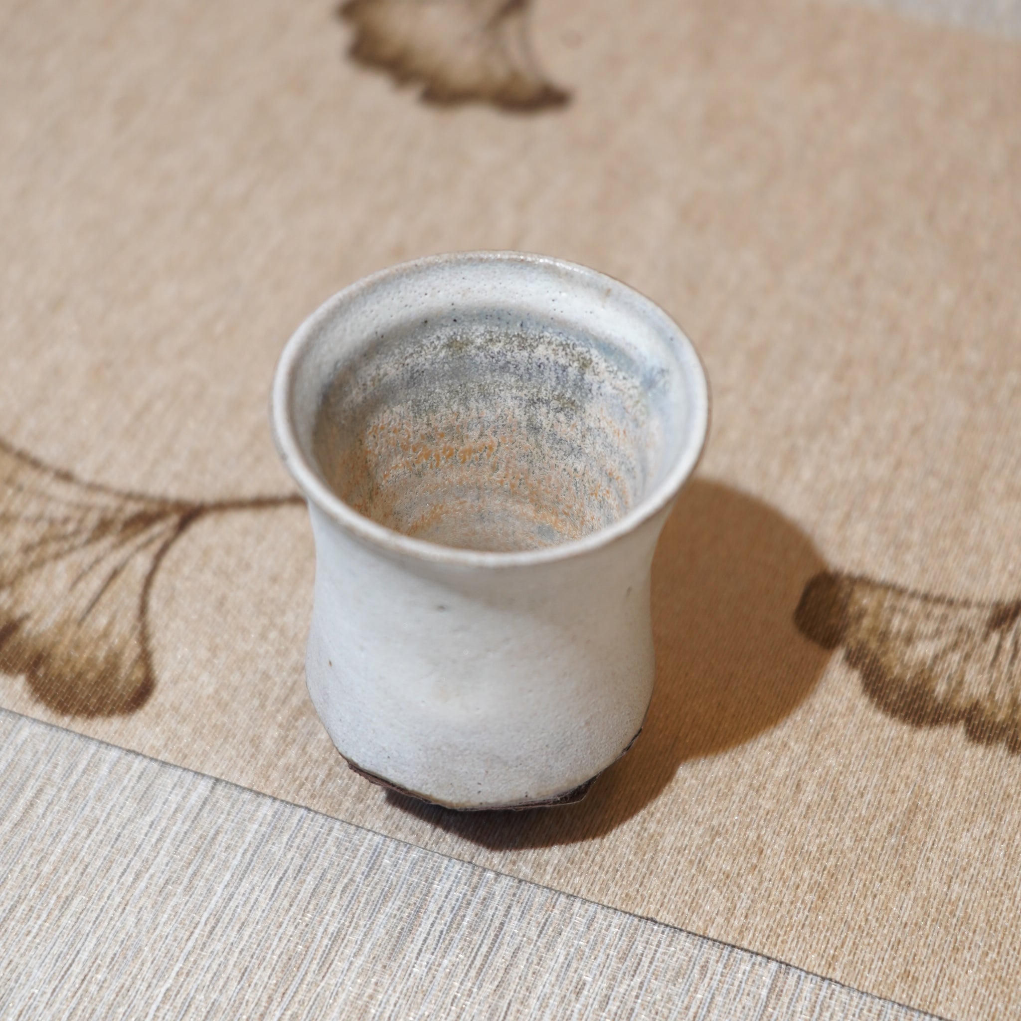 *新品*【雪隱·霜峰】全手工紅陶炻器主人杯