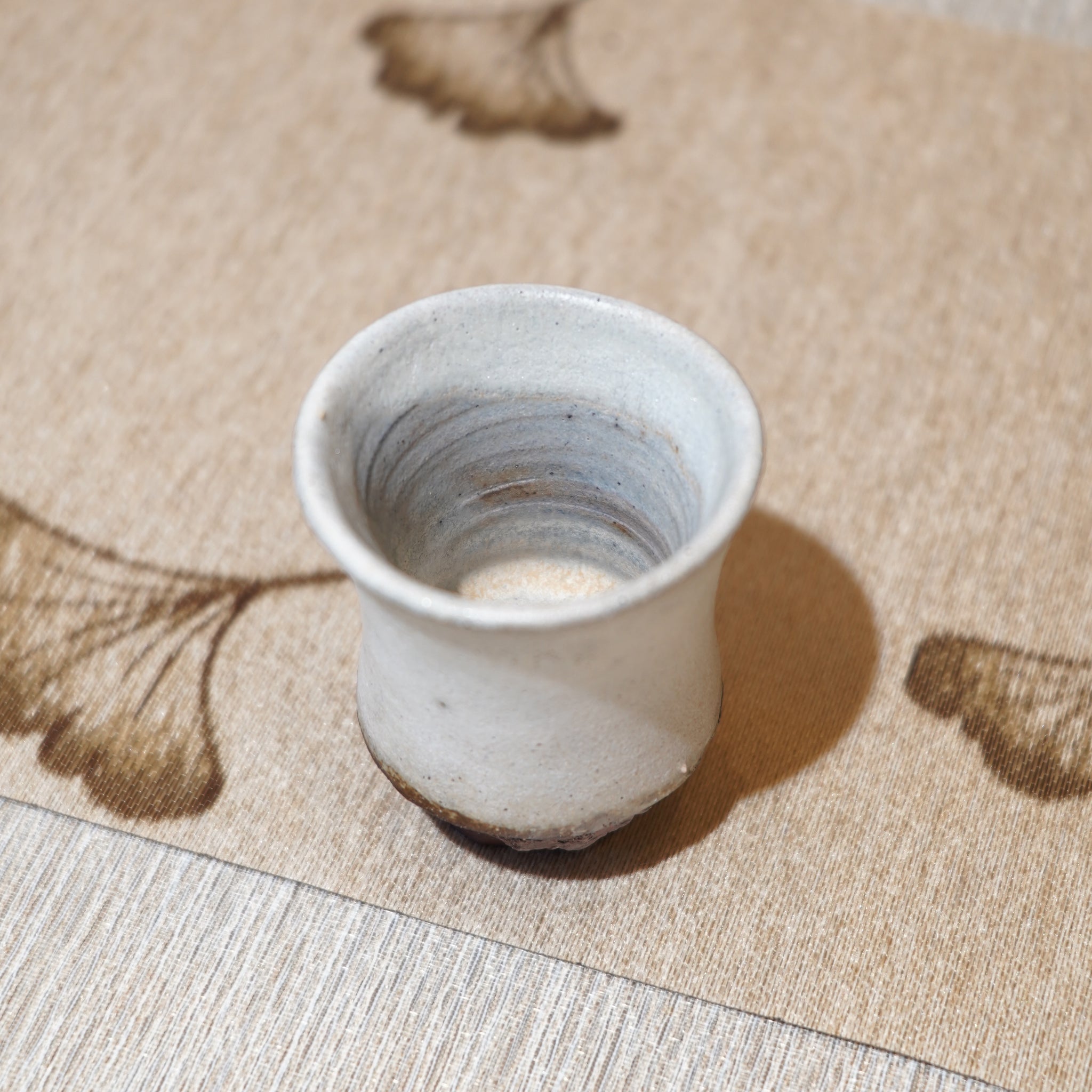 *新品*【雪隱·霜峰】全手工紅陶炻器主人杯