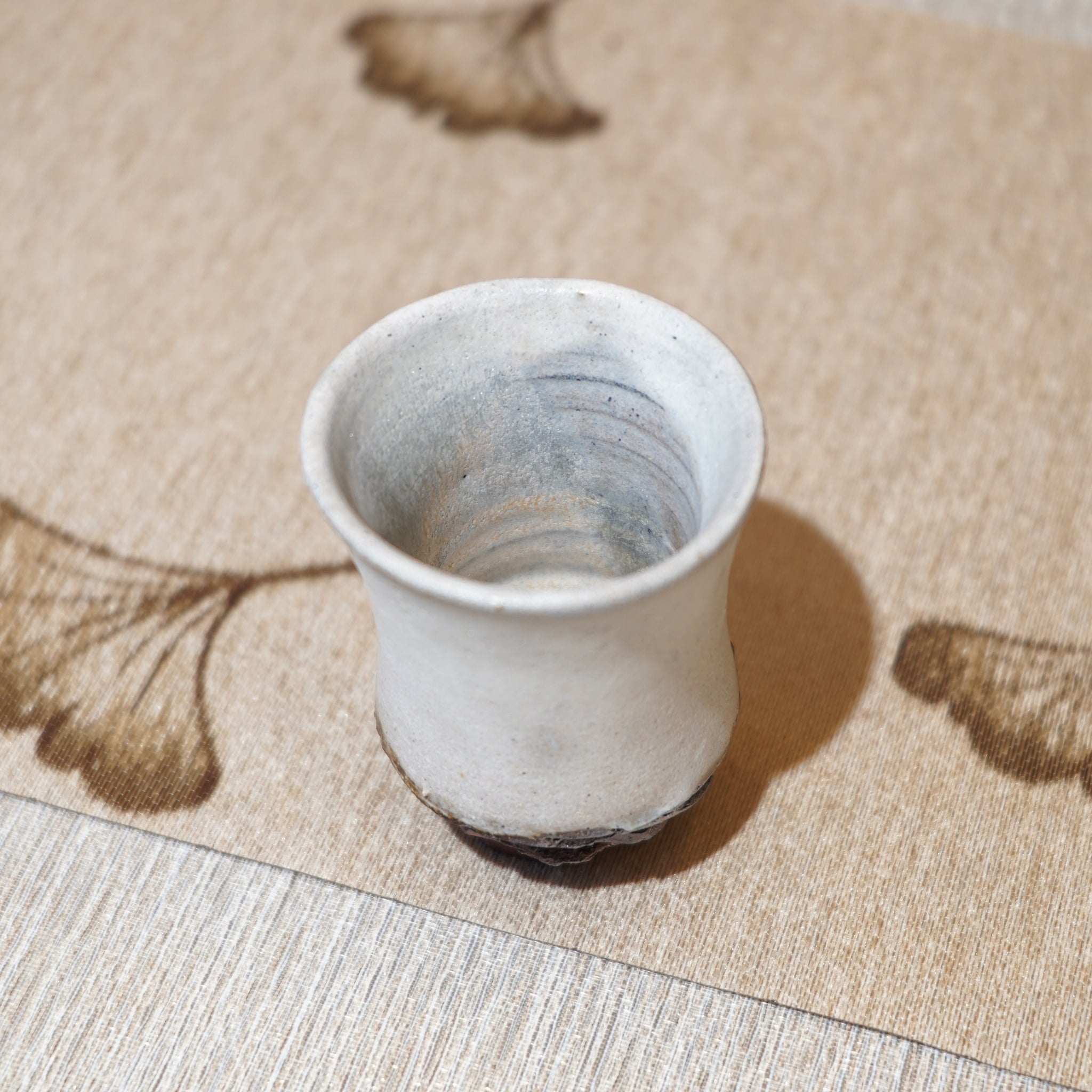 *新品*【雪隱·霜峰】全手工紅陶炻器主人杯