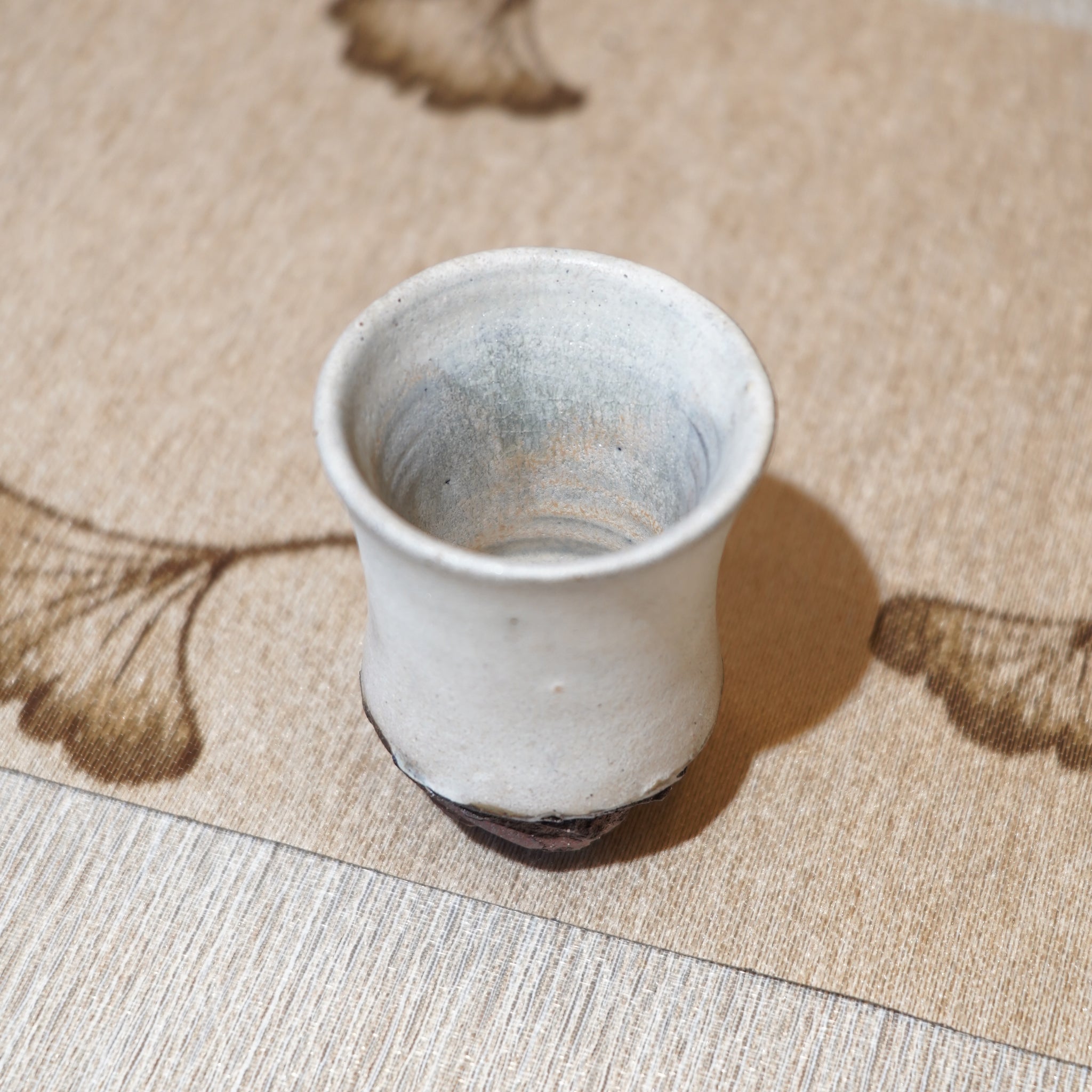 *新品*【雪隱·霜峰】全手工紅陶炻器主人杯