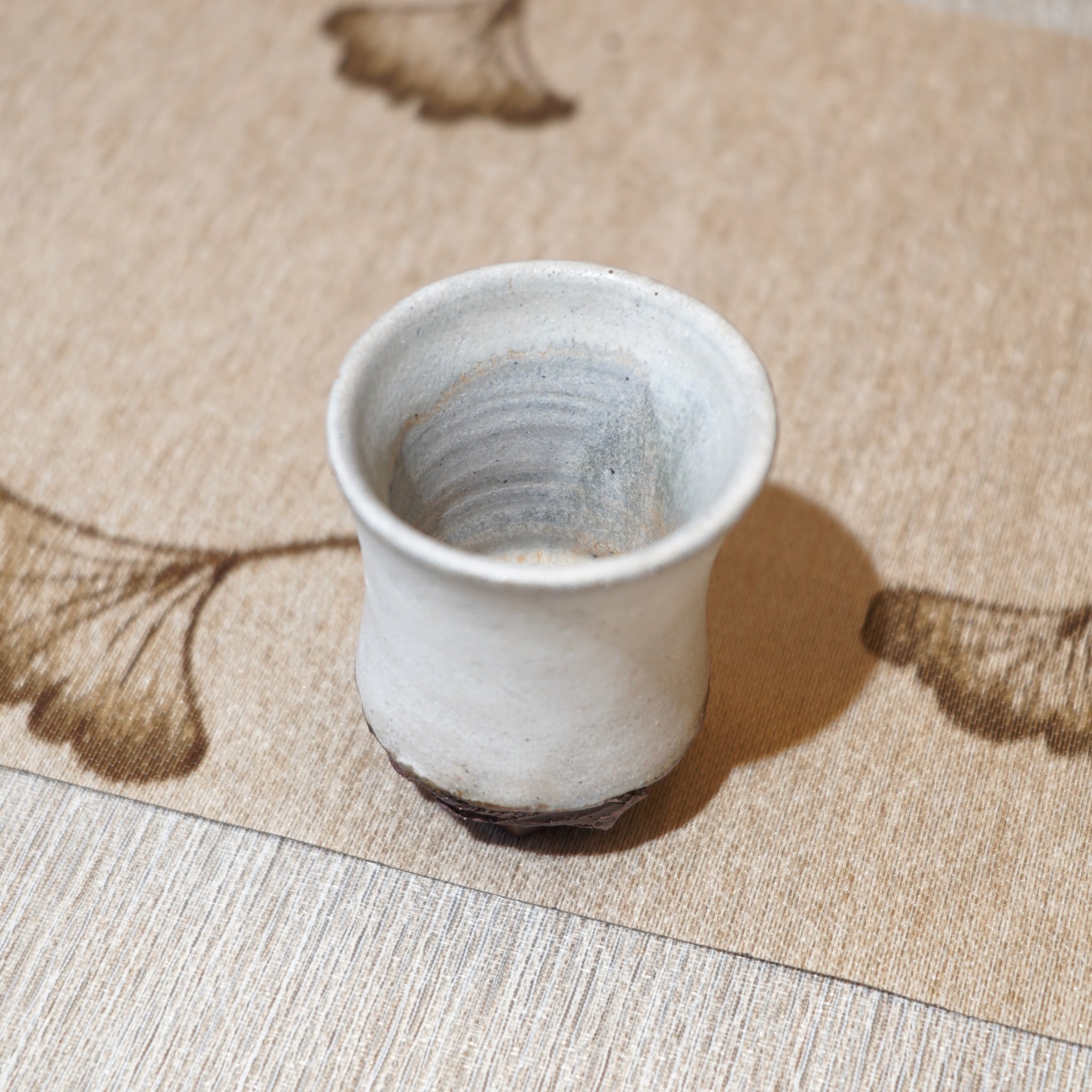 *新品*【雪隱·霜峰】全手工紅陶炻器主人杯